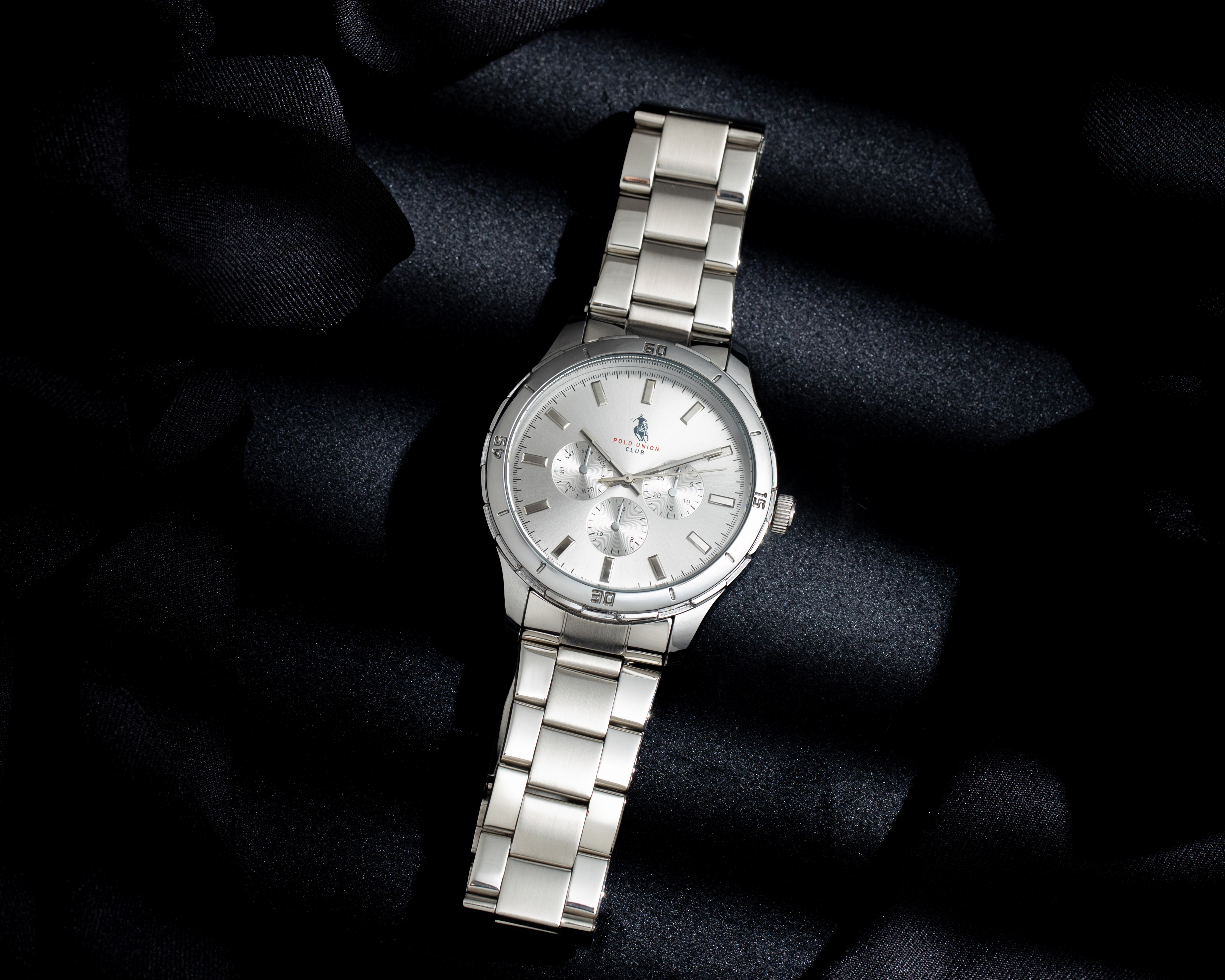 Foto 5 | Foto 5 | Reloj Polo Union para Hombre PUC-N0311 Plateado