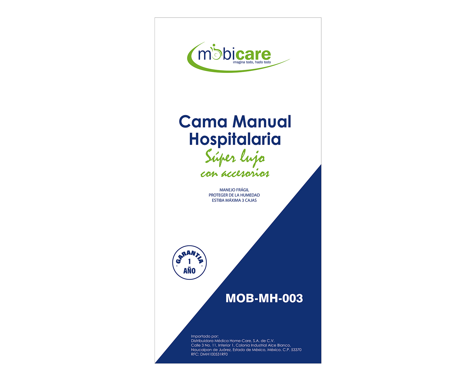 Foto 4 | Foto 4 | Cama Hospitalaria de Acero Inoxidable Homecare Manual