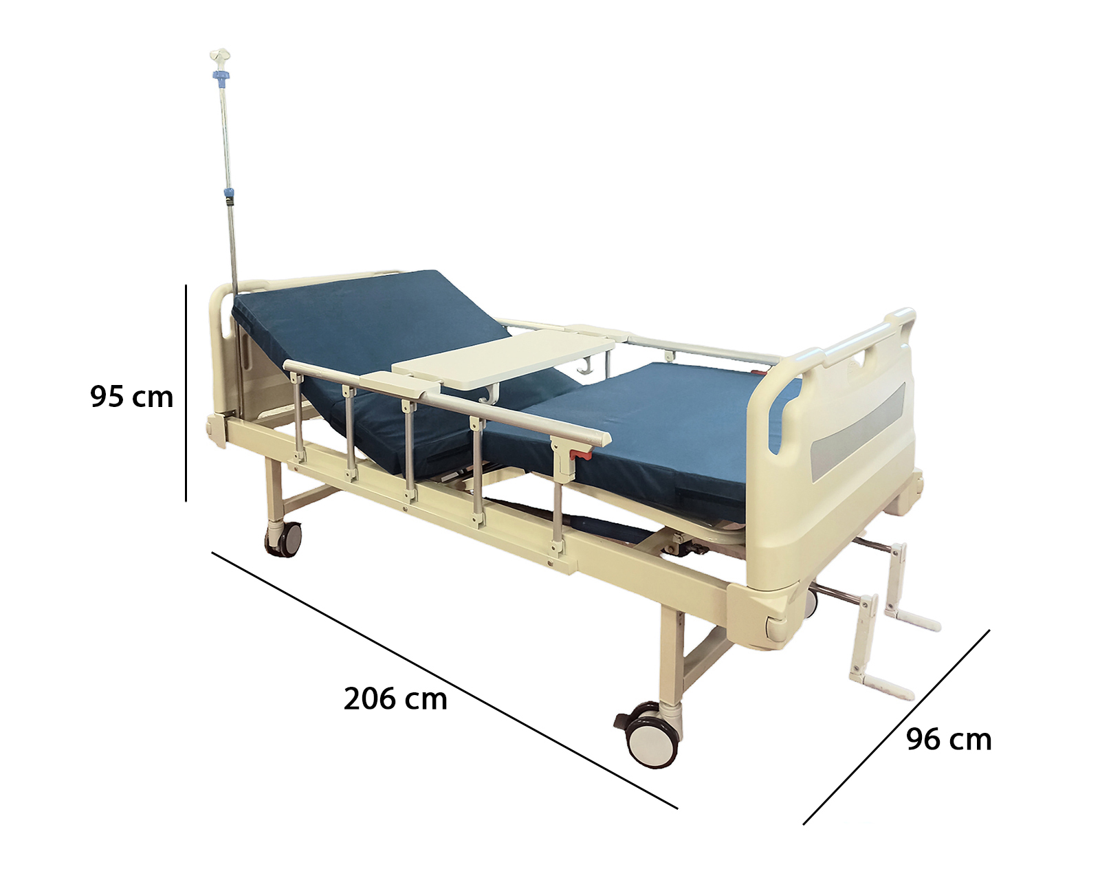 Foto 5 | Foto 5 | Cama Hospitalaria de Acero Inoxidable Homecare Manual