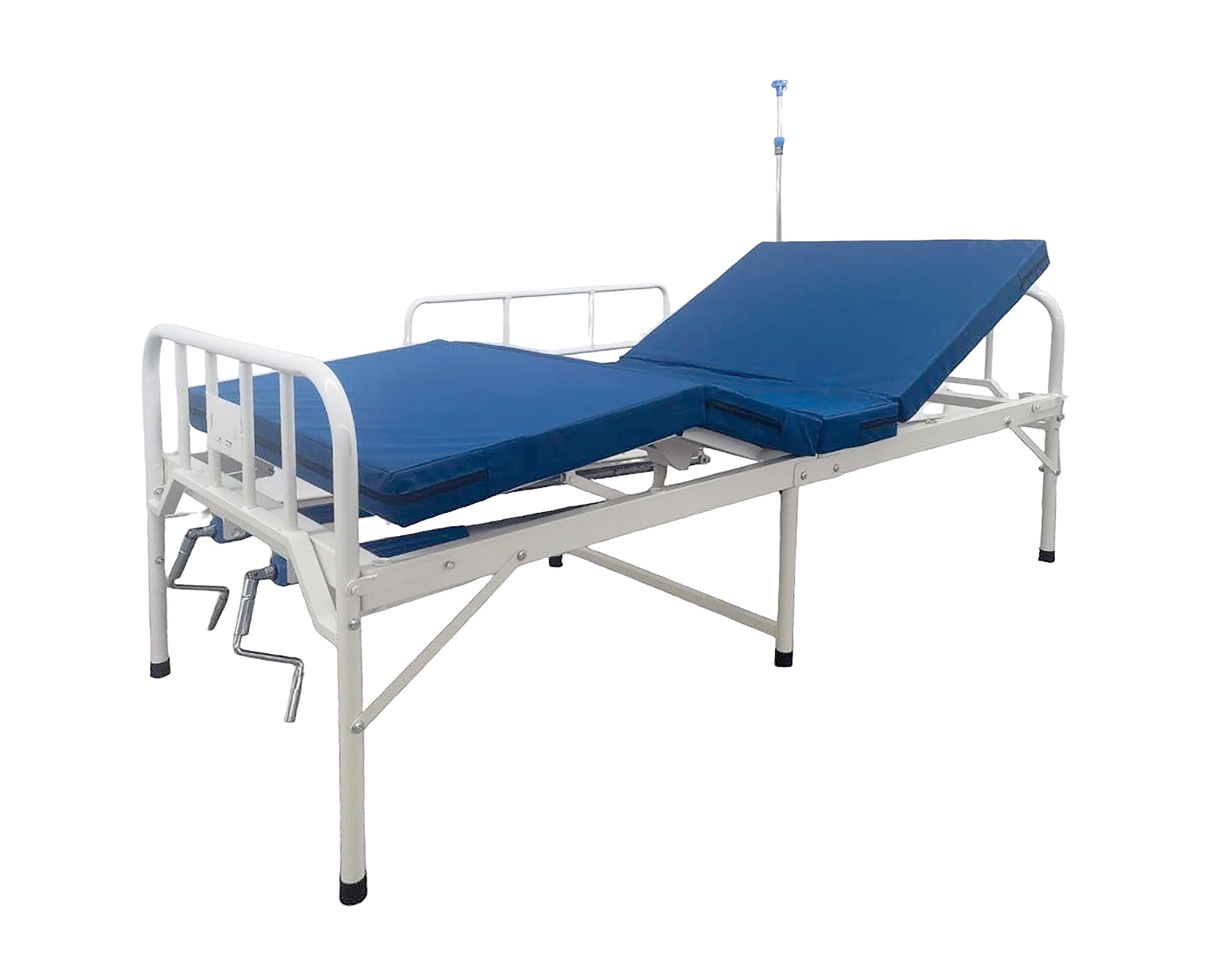 Cama Hospitalaria Manual Mobicare de Acero Inoxidable