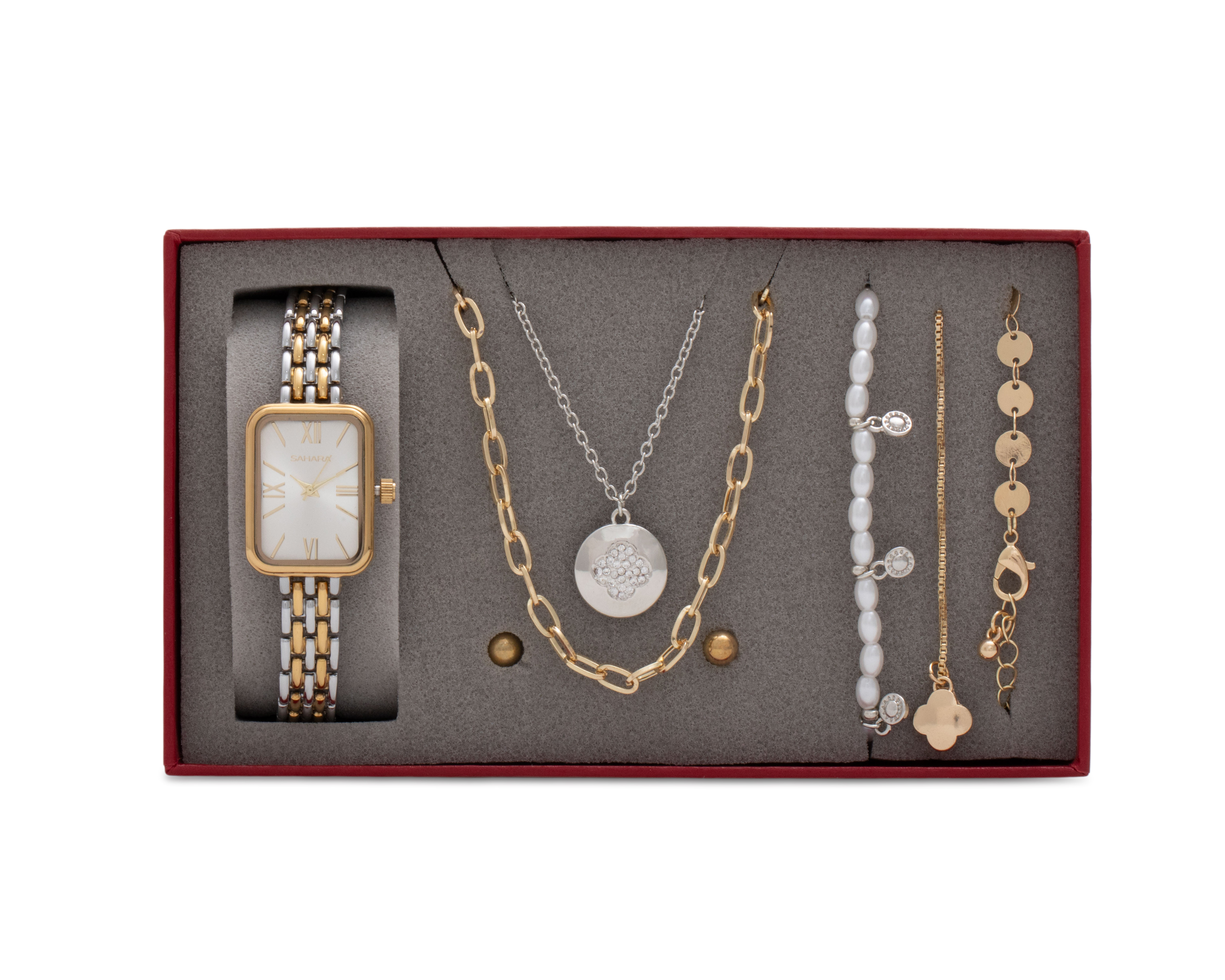 Foto 1 | Foto 1 | Reloj Sahara para Mujer SHR-P4340 con 6 Accesorios