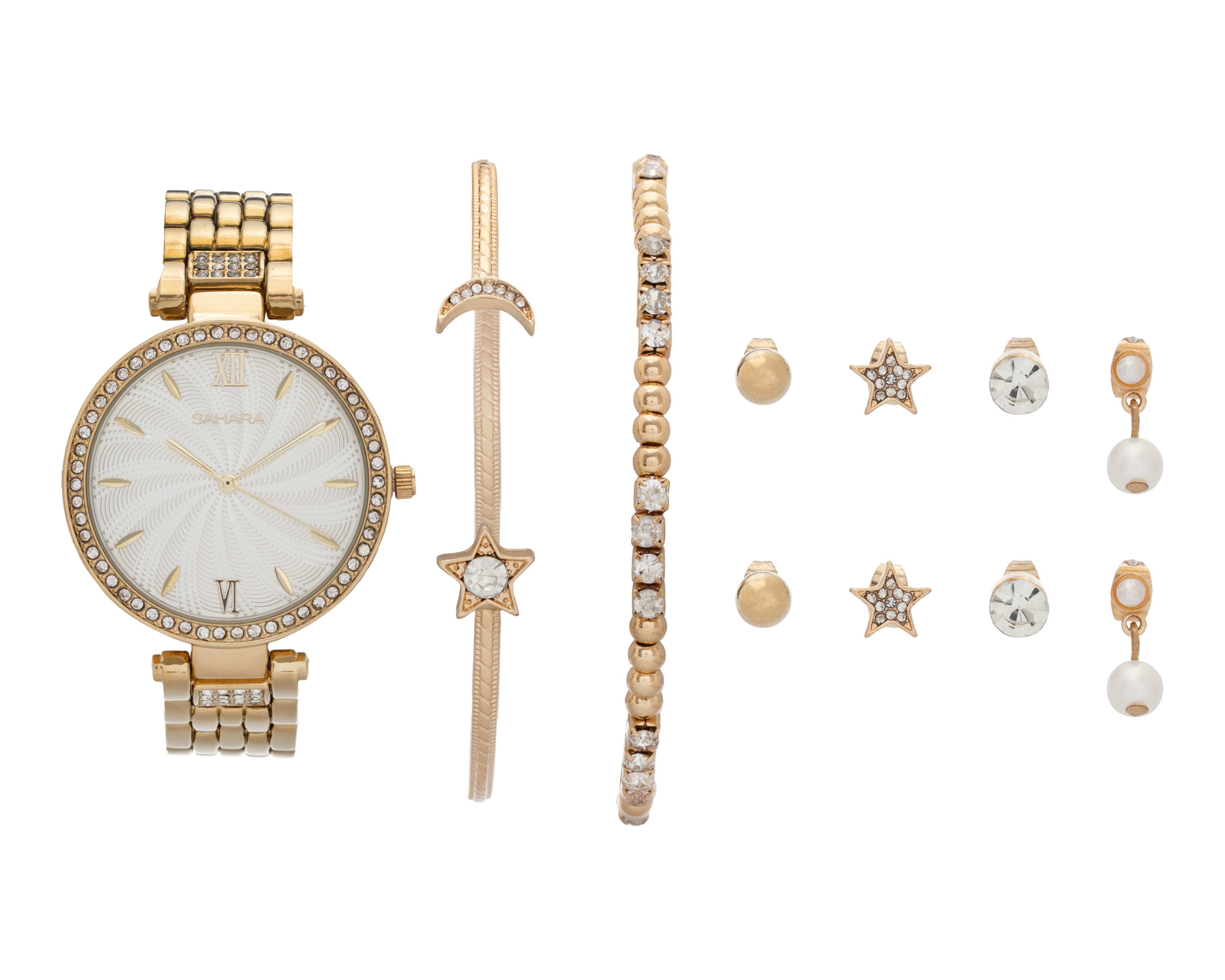 Reloj Sahara para Mujer SHR-P4401 con 6 Accesorios