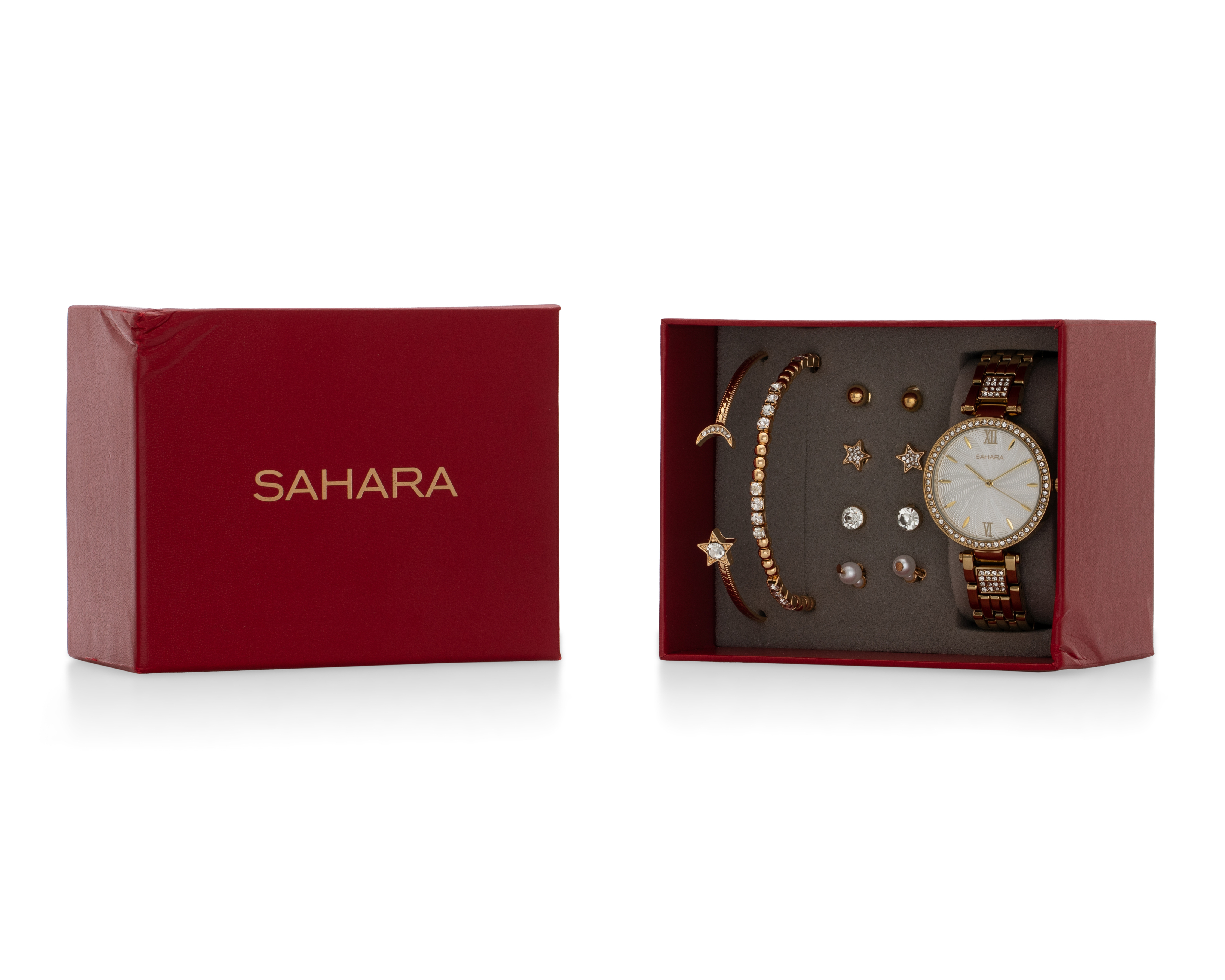 Foto 8 pulgar | Foto 7 | Reloj Sahara para Mujer SHR-P4401 con 6 Accesorios