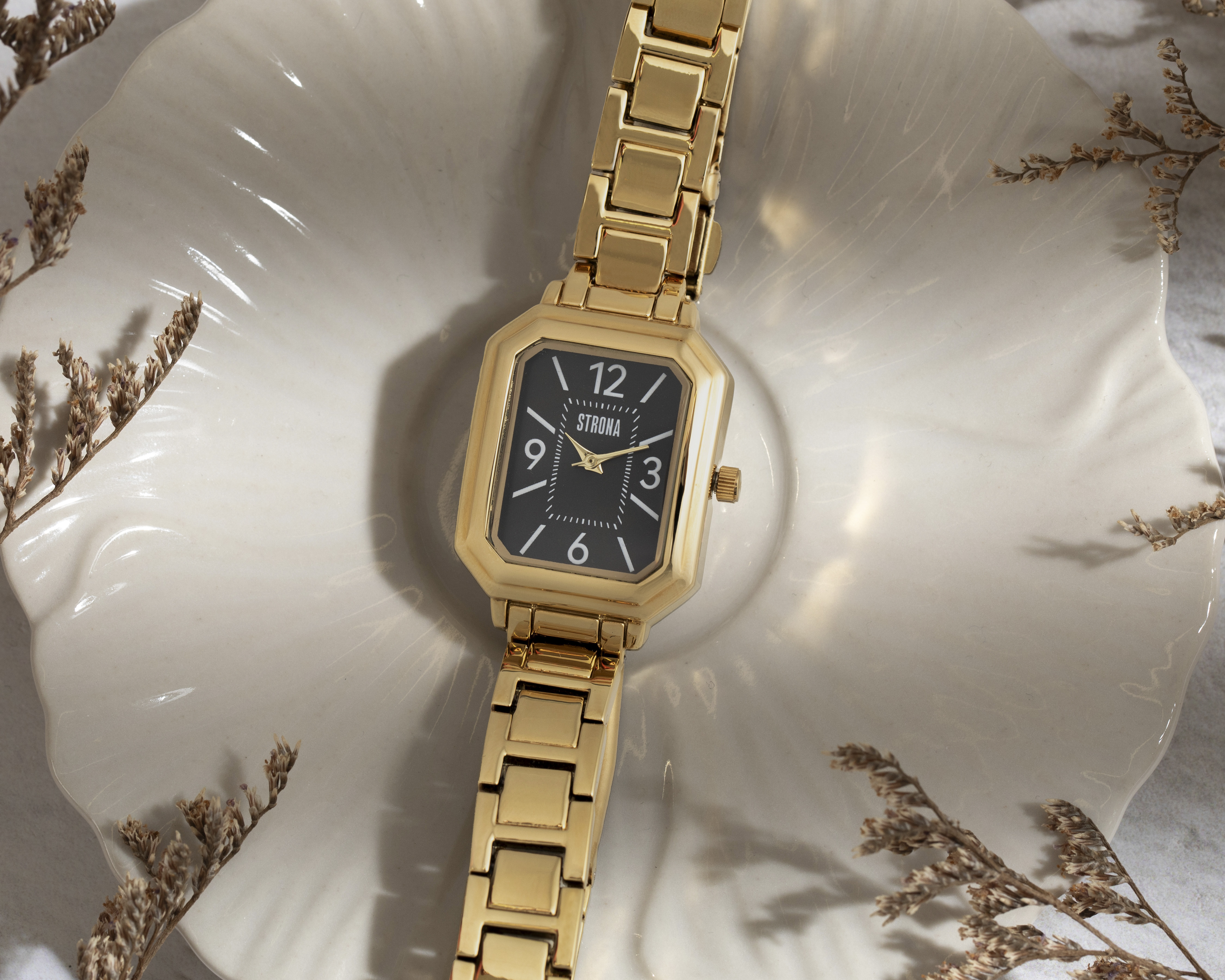 Foto 7 pulgar | Foto 6 | Reloj Strona para Mujer STN-P3772 Dorado