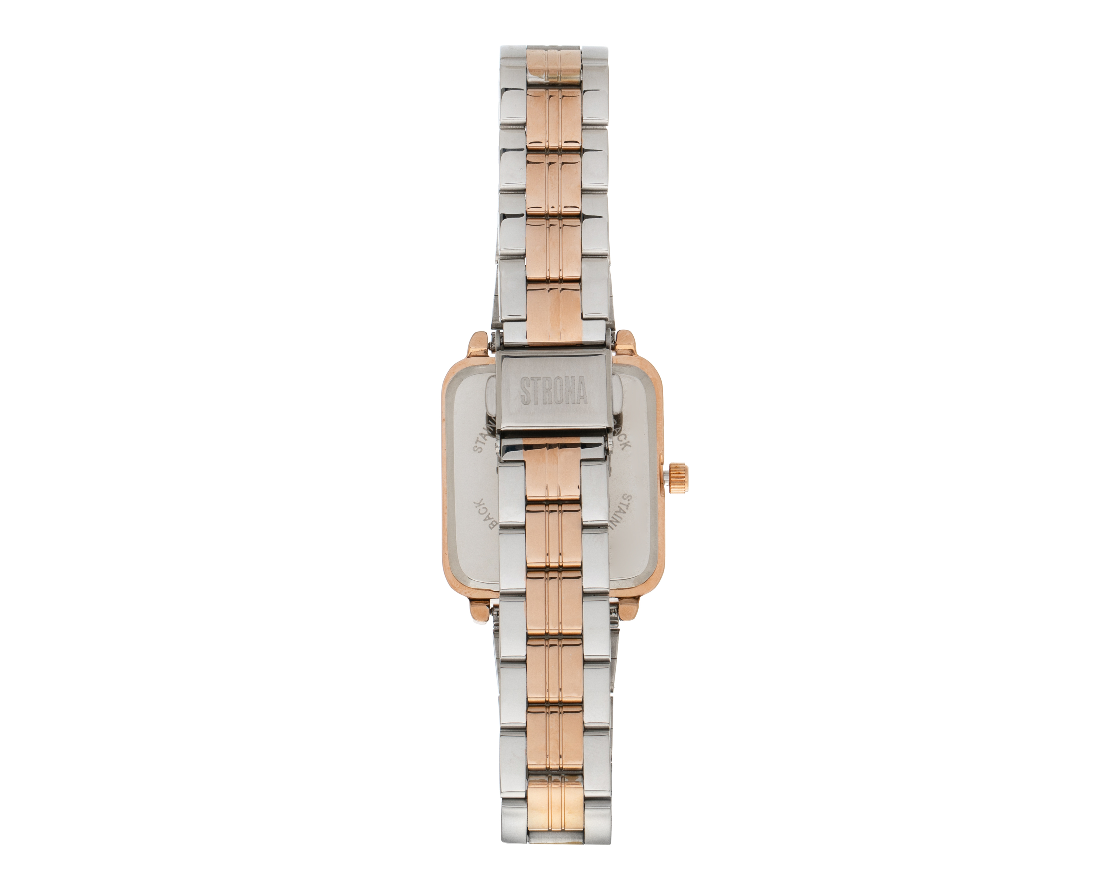 Foto 4 pulgar | Foto 3 | Reloj Strona para Mujer STN-P4455 Oro Rosa/Plateado