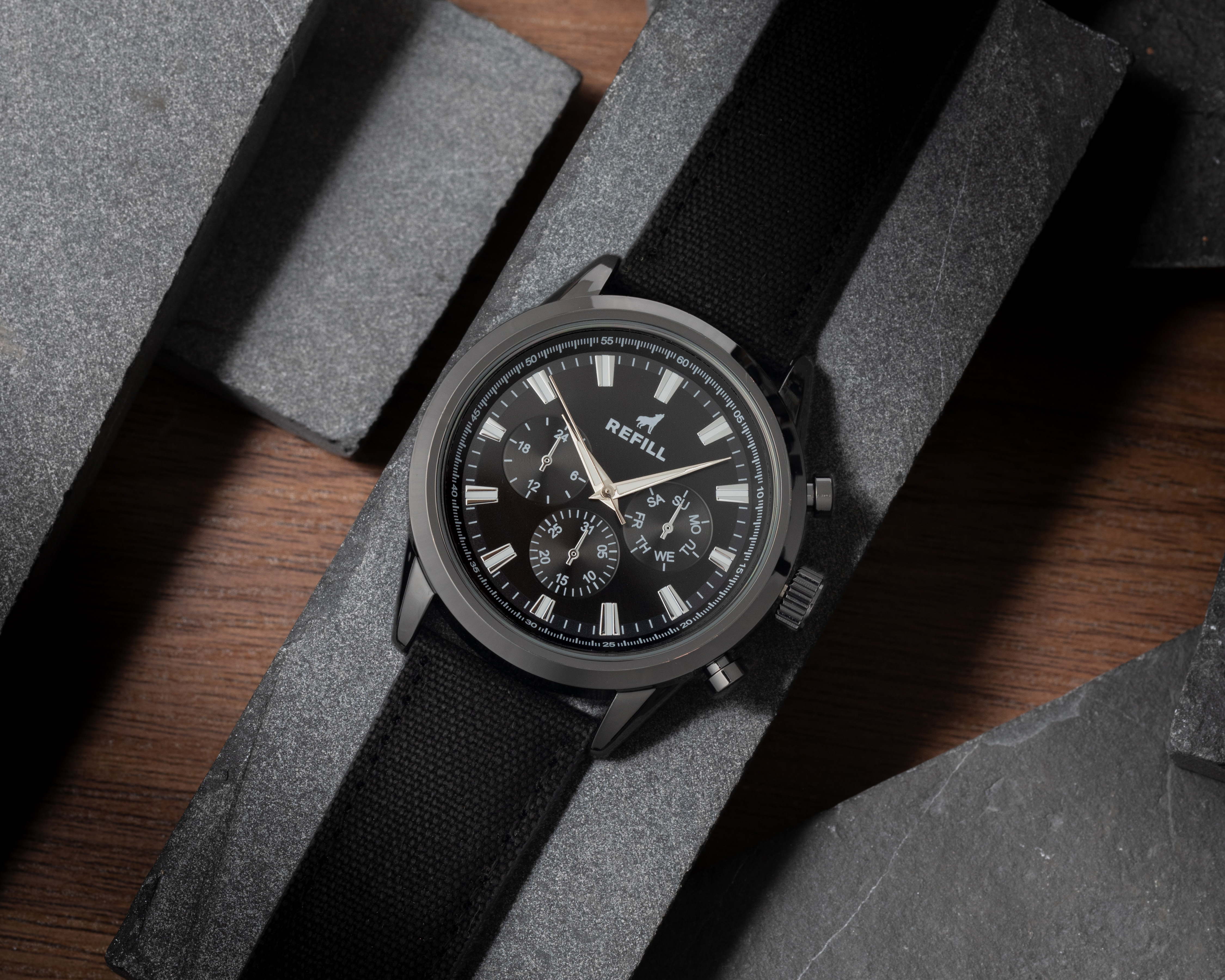 Foto 5 pulgar | Foto 4 | Reloj Refill para Hombre RFL-M190065 Negro