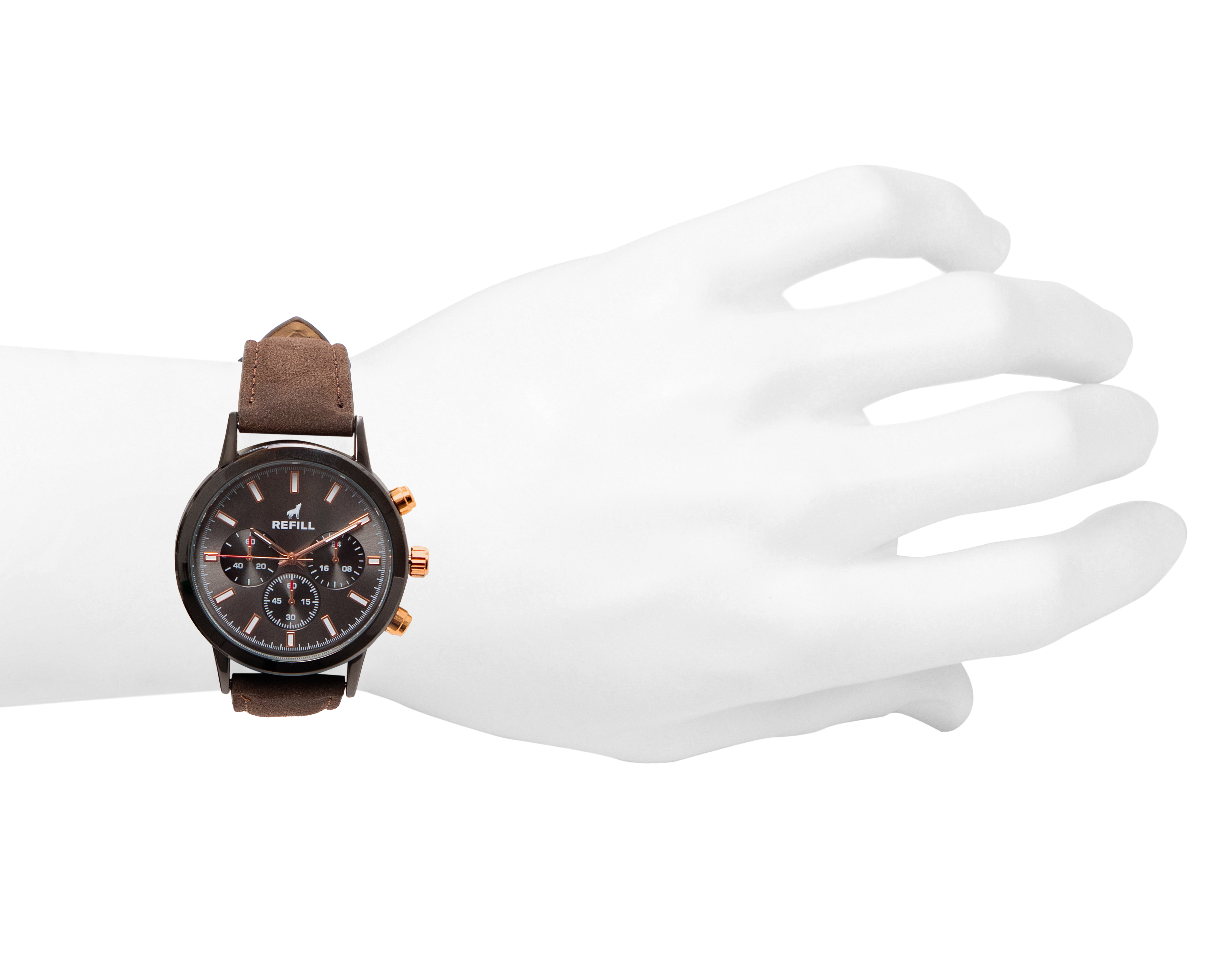 Foto 4 | Foto 4 | Reloj Refill para Hombre RFL-M180068-01 Café