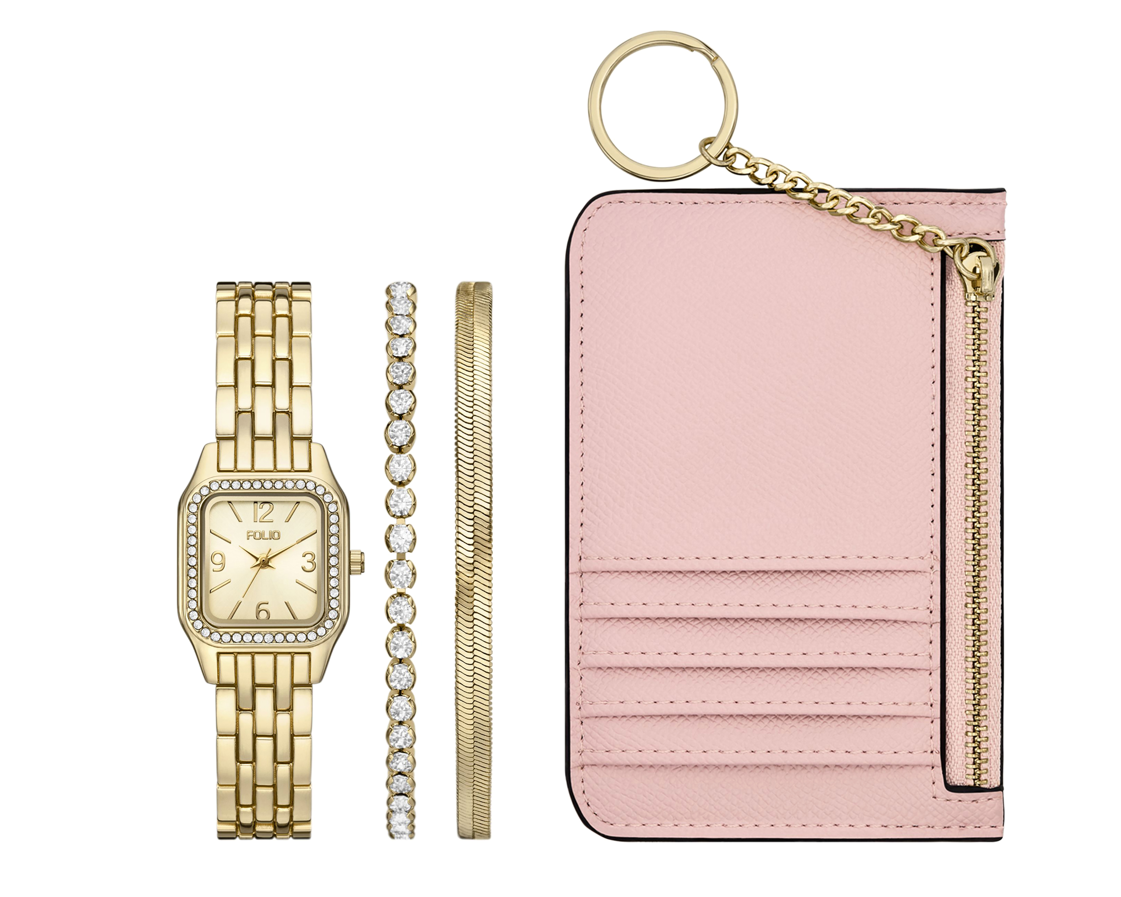 Foto 1 | Foto 1 | Reloj Folio para Mujer FMDFL2077 con 3 Accesorios