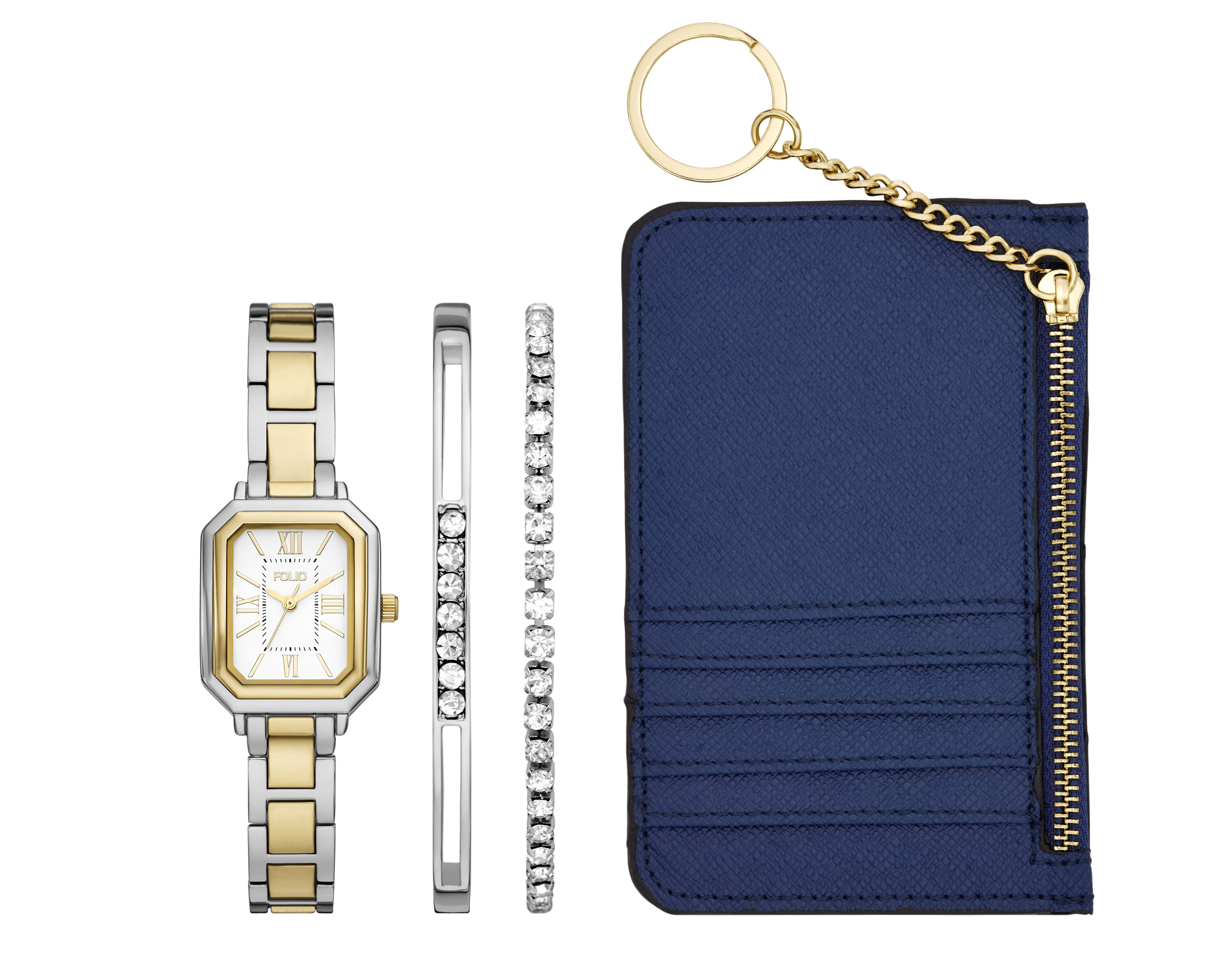 Foto 2 pulgar | Foto 1 | Reloj Folio para Mujer FMDFL2077 con 3 Accesorios