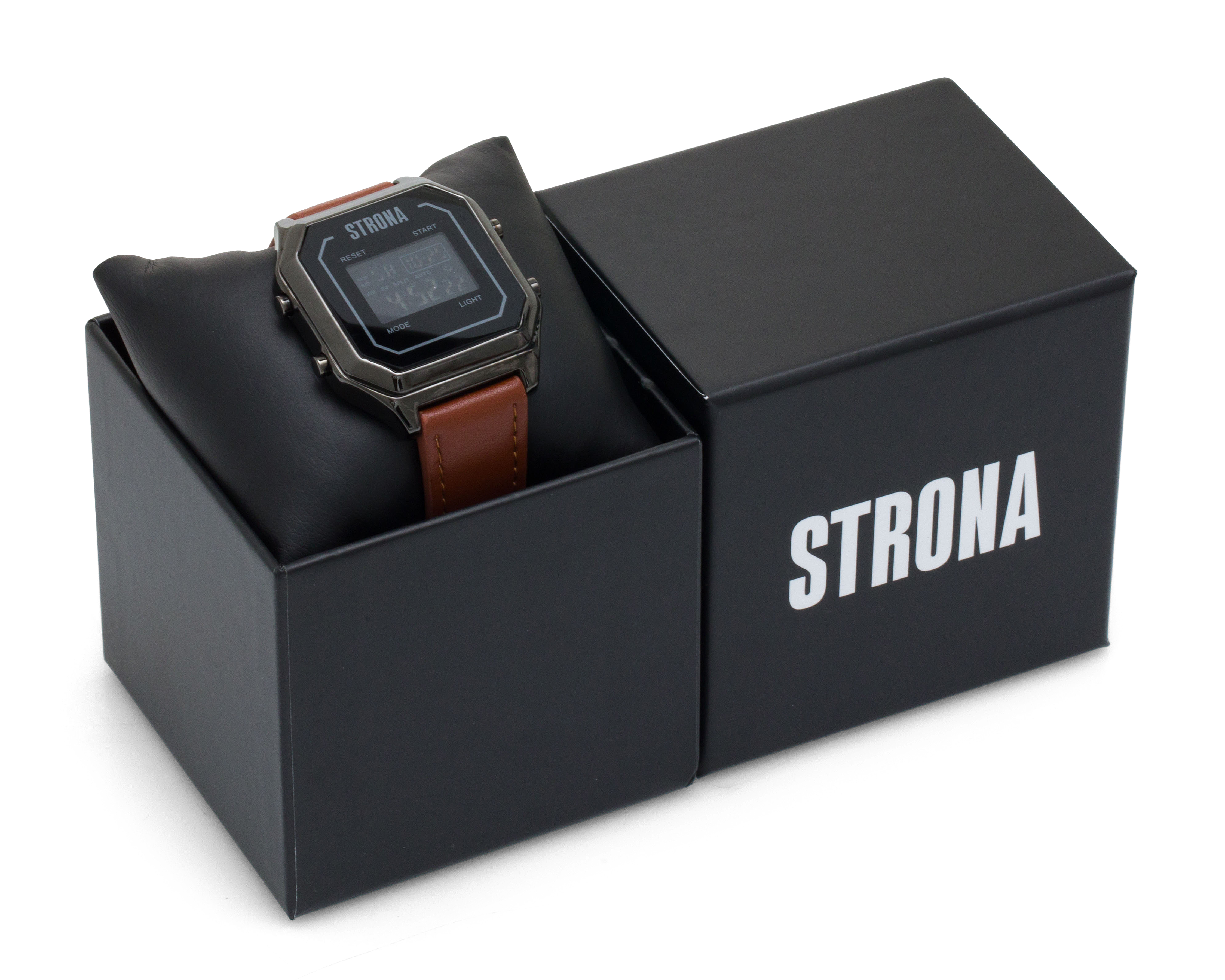 Foto 5 | Foto 5 | Reloj Strona para Hombre STN-B01 Café