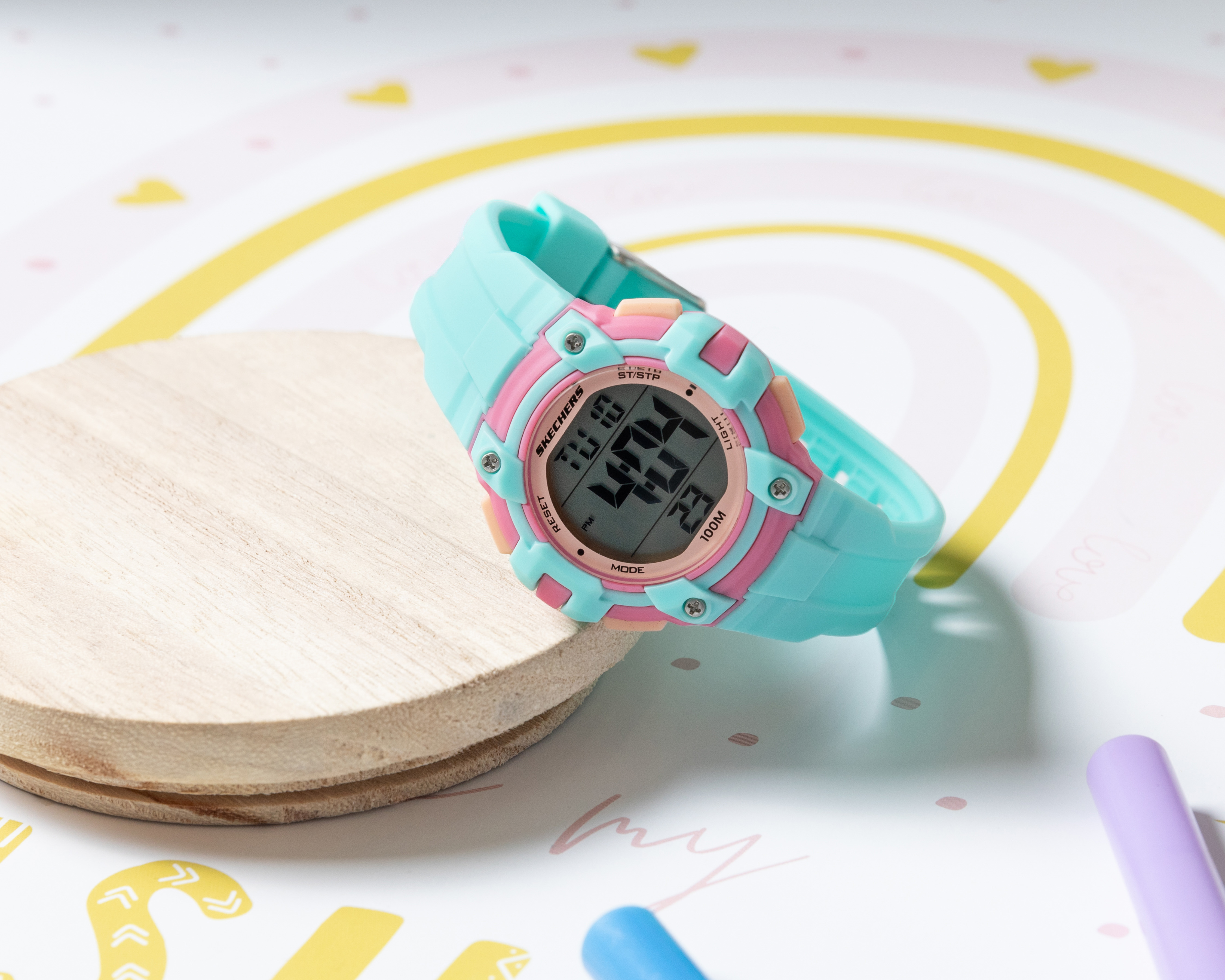Foto 7 pulgar | Foto 6 | Reloj Skechers para Mujer SR2150 Azul