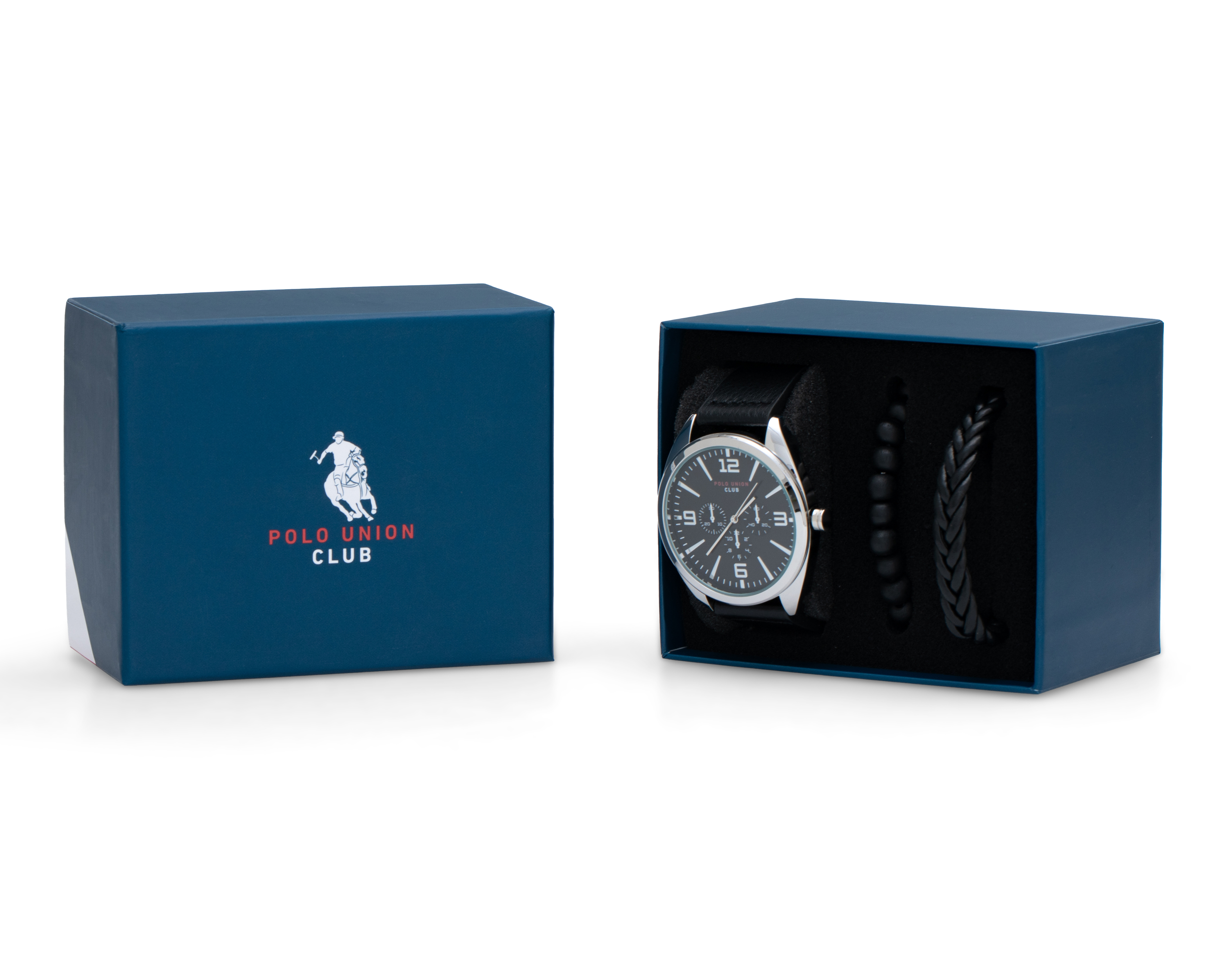 Foto 8 pulgar | Foto 7 | Reloj Polo Union Club para Hombre PUC-P2739 con 2 Accesorios