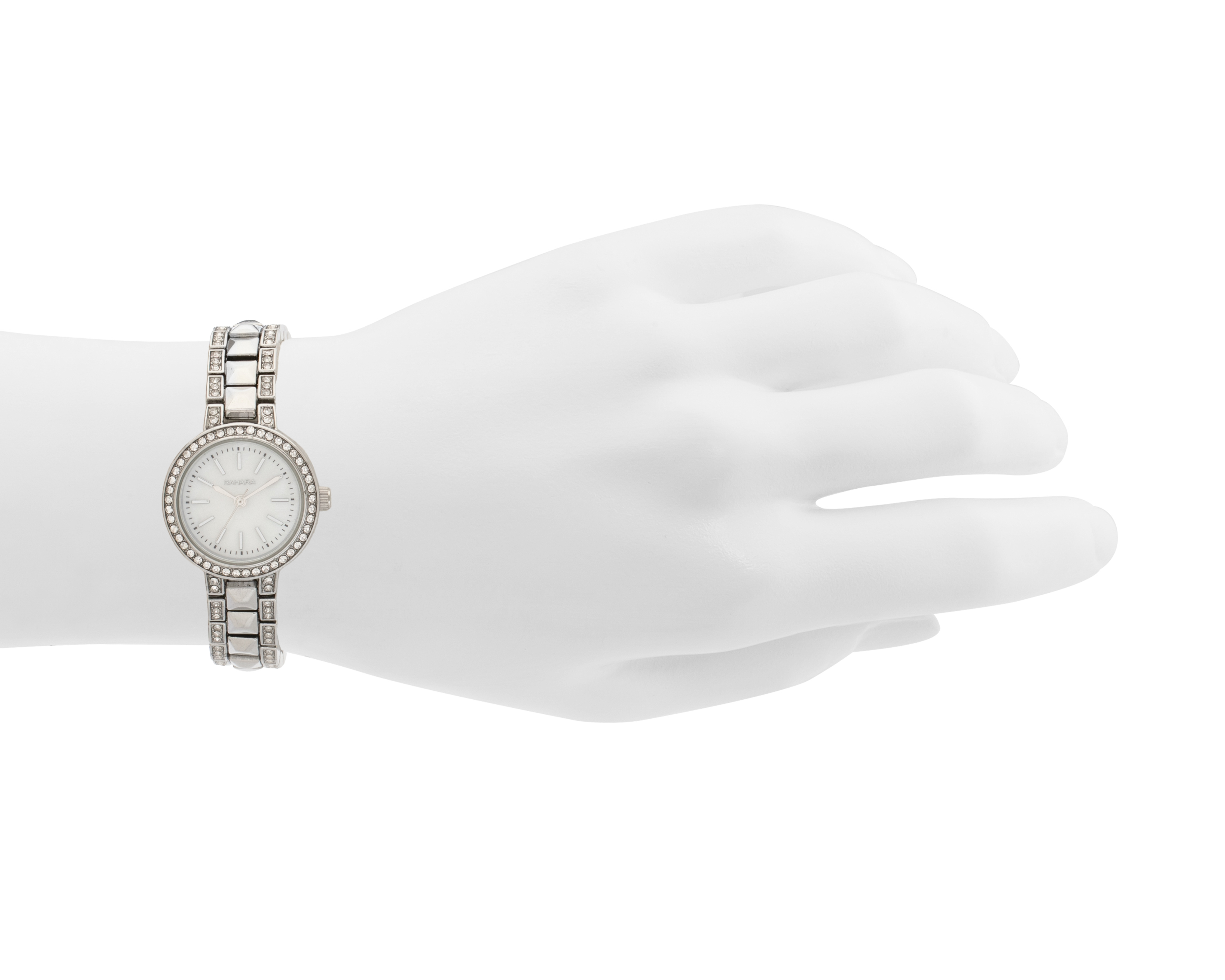 Foto 5 pulgar | Foto 4 | Reloj Sahara para Mujer SHR-08SH Plateado