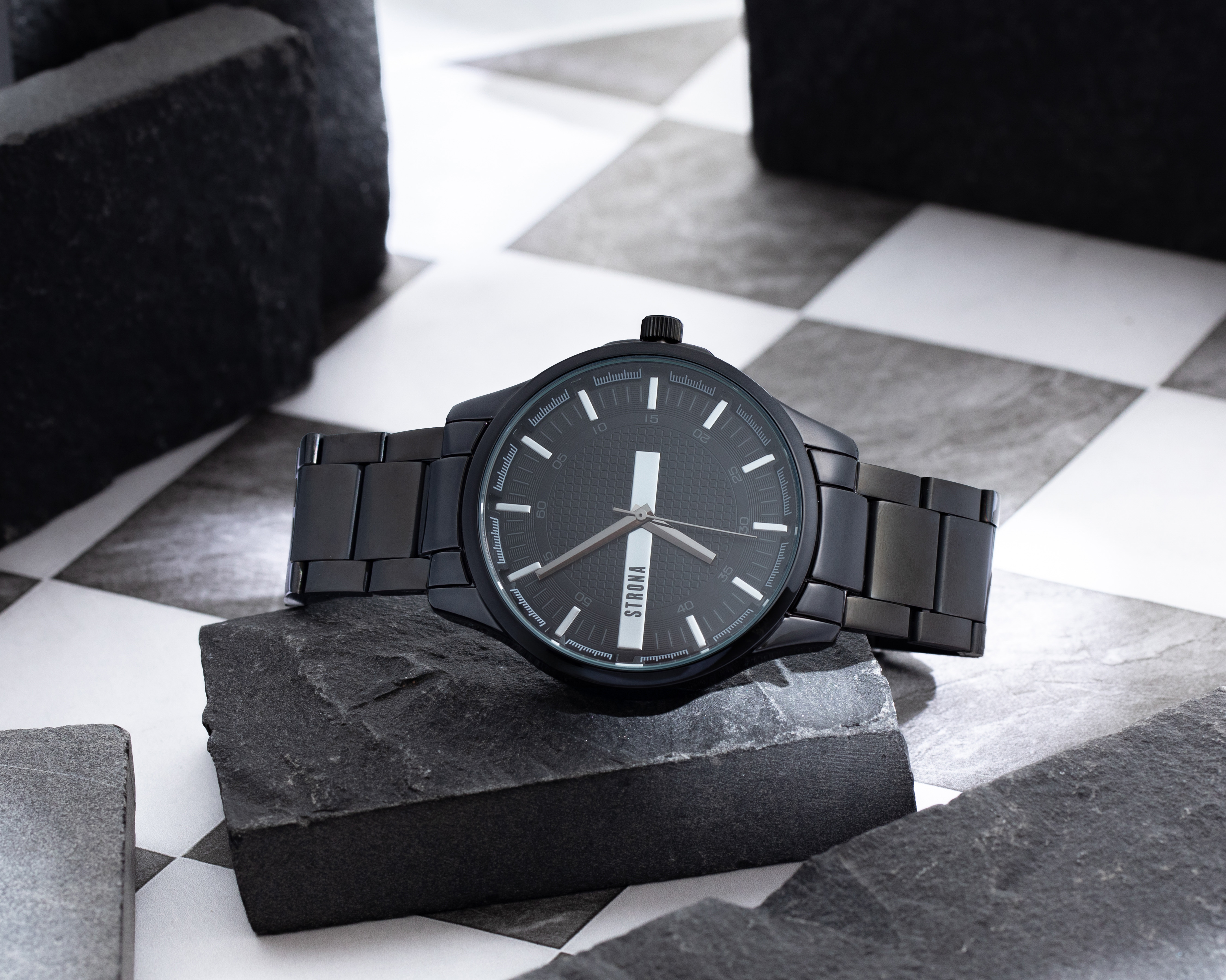 Foto 6 | Foto 6 | Reloj Strona para Hombre STN-FL-507 Negro