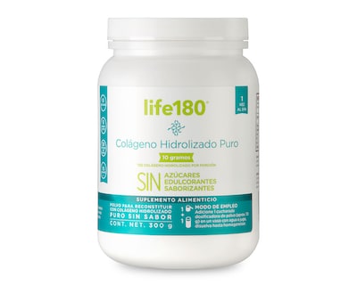 Foto 1 | Foto 1 | Suplemento Alimenticio Life 180 Colágeno Hidrolizado Puro Sin Azucar 300 g