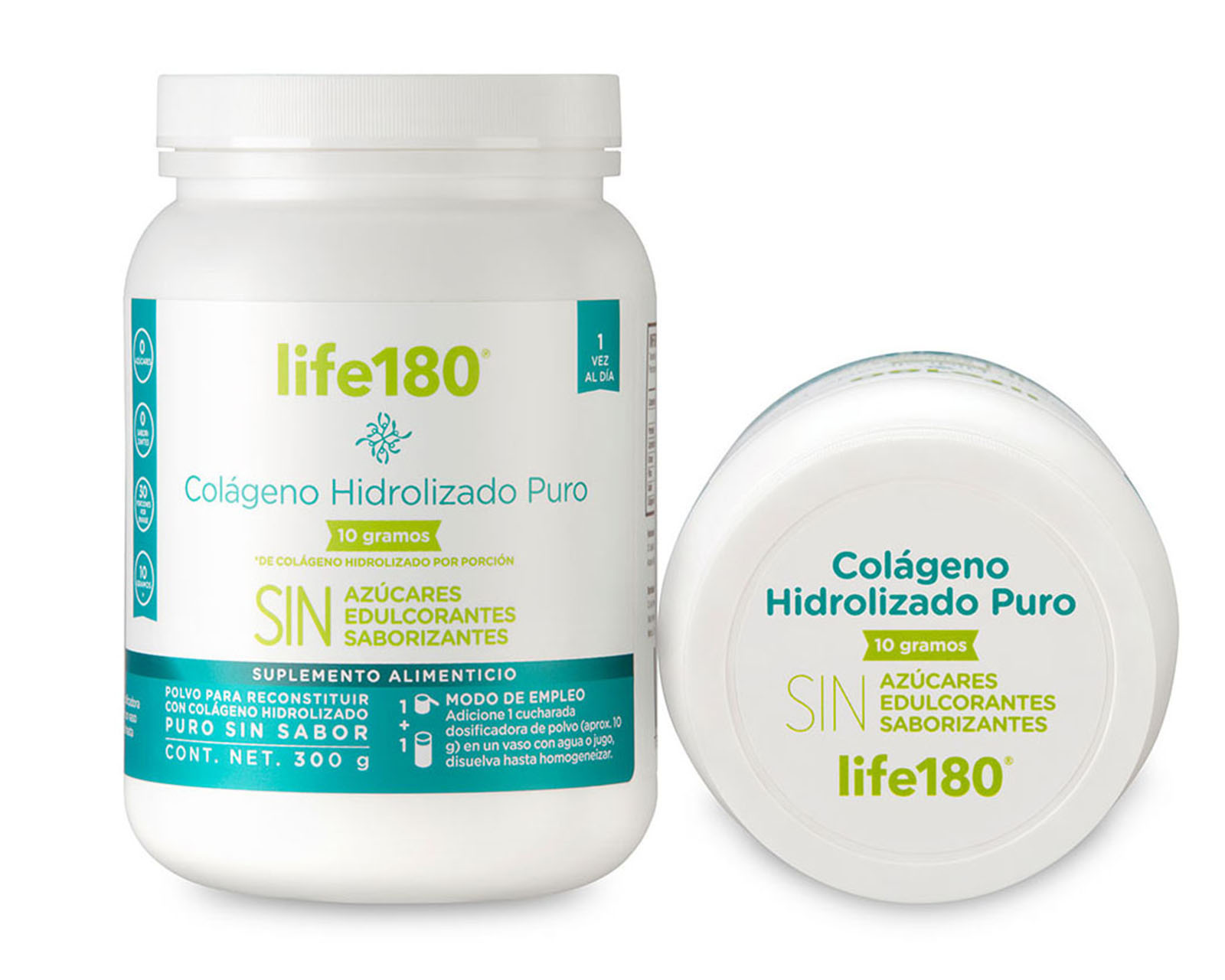 Foto 2 | Foto 2 | Suplemento Alimenticio Life 180 Colágeno Hidrolizado Puro Sin Azucar 300 g
