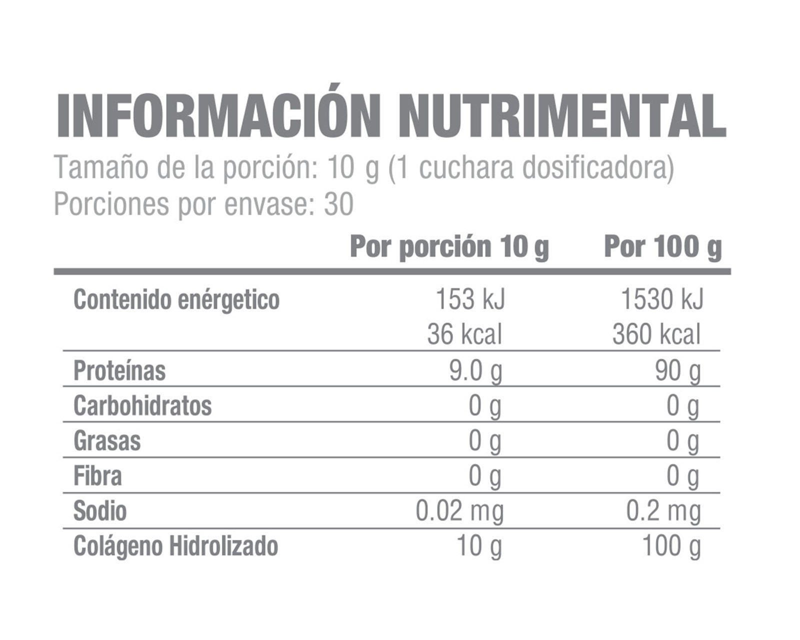 Foto 3 | Foto 3 | Suplemento Alimenticio Life 180 Colágeno Hidrolizado Puro Sin Azucar 300 g