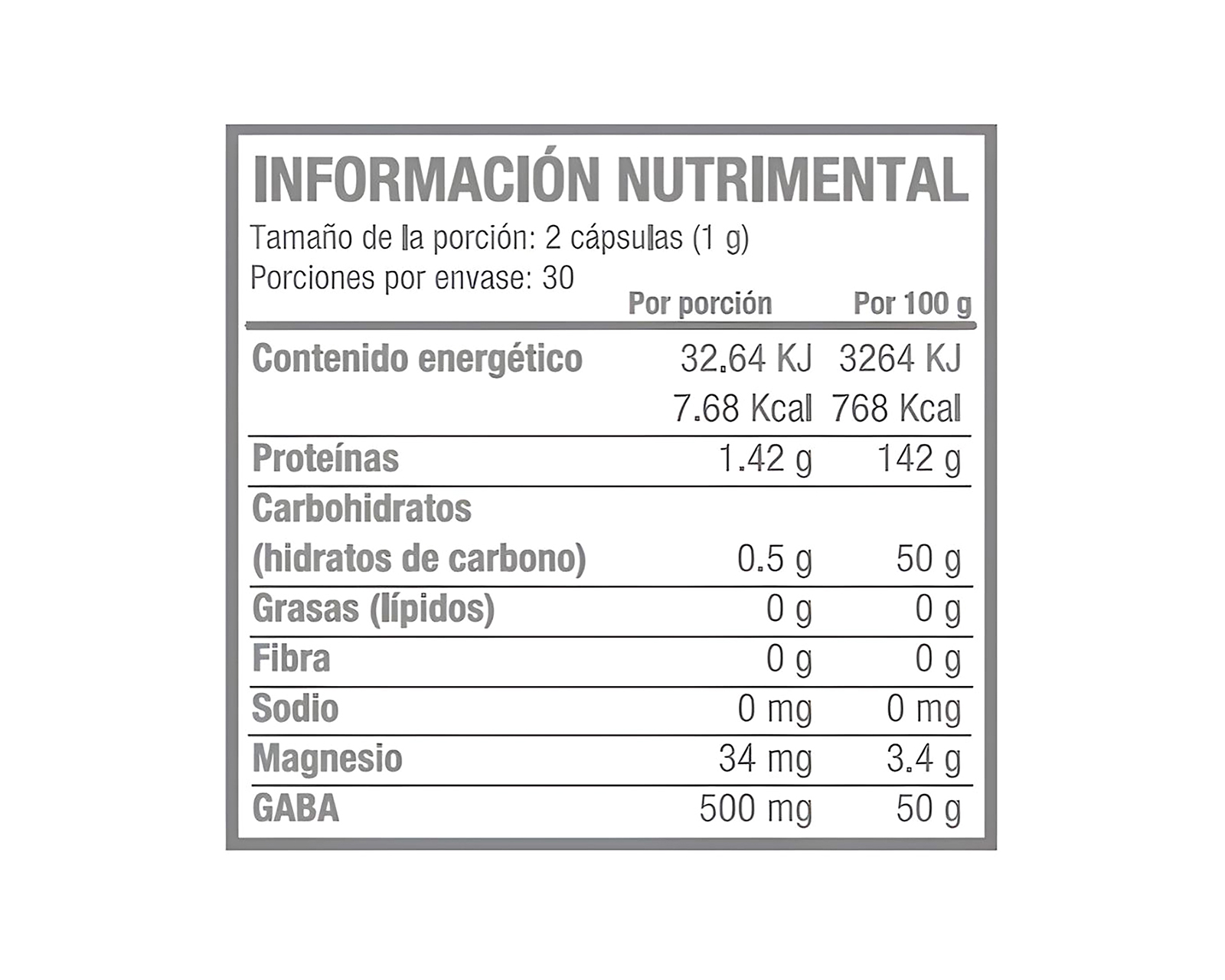Foto 5 | Foto 5 | Suplemento Alimenticio Life 180 Gaba y Magnesio 60 Cápsulas