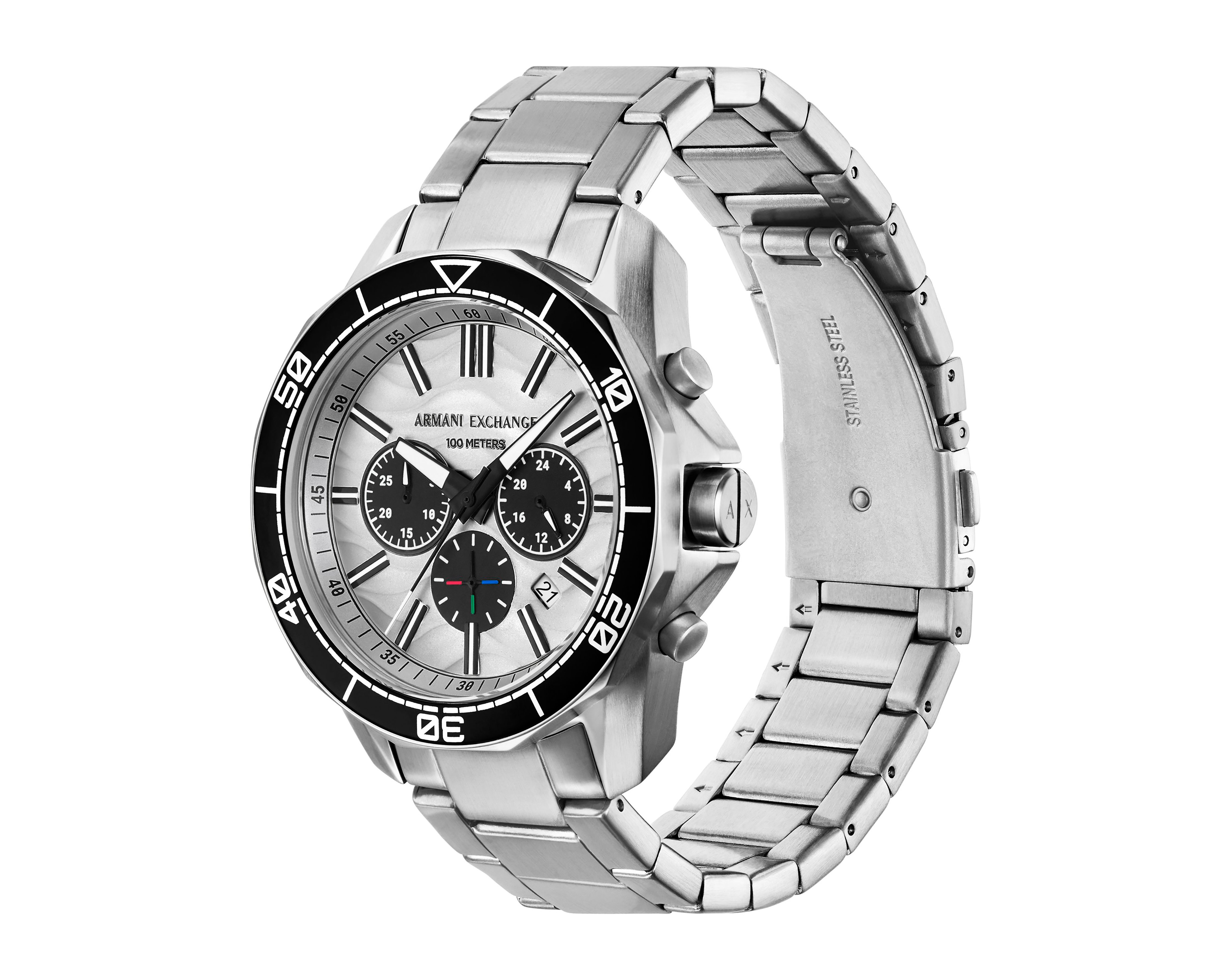 Foto 5 pulgar | Foto 4 | Reloj Armani Exchange para Hombre AX1969 Plateado