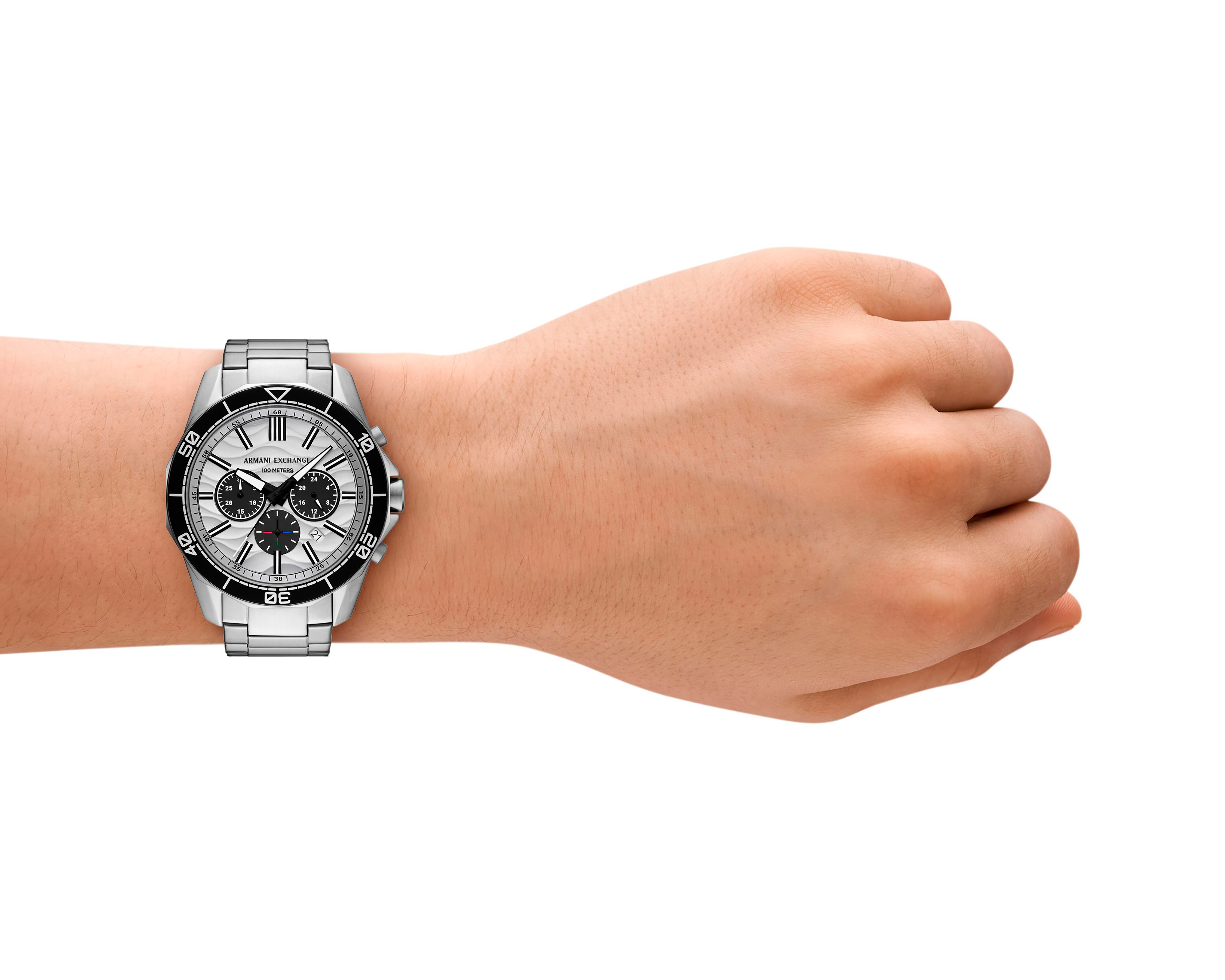 Foto 6 pulgar | Foto 5 | Reloj Armani Exchange para Hombre AX1969 Plateado