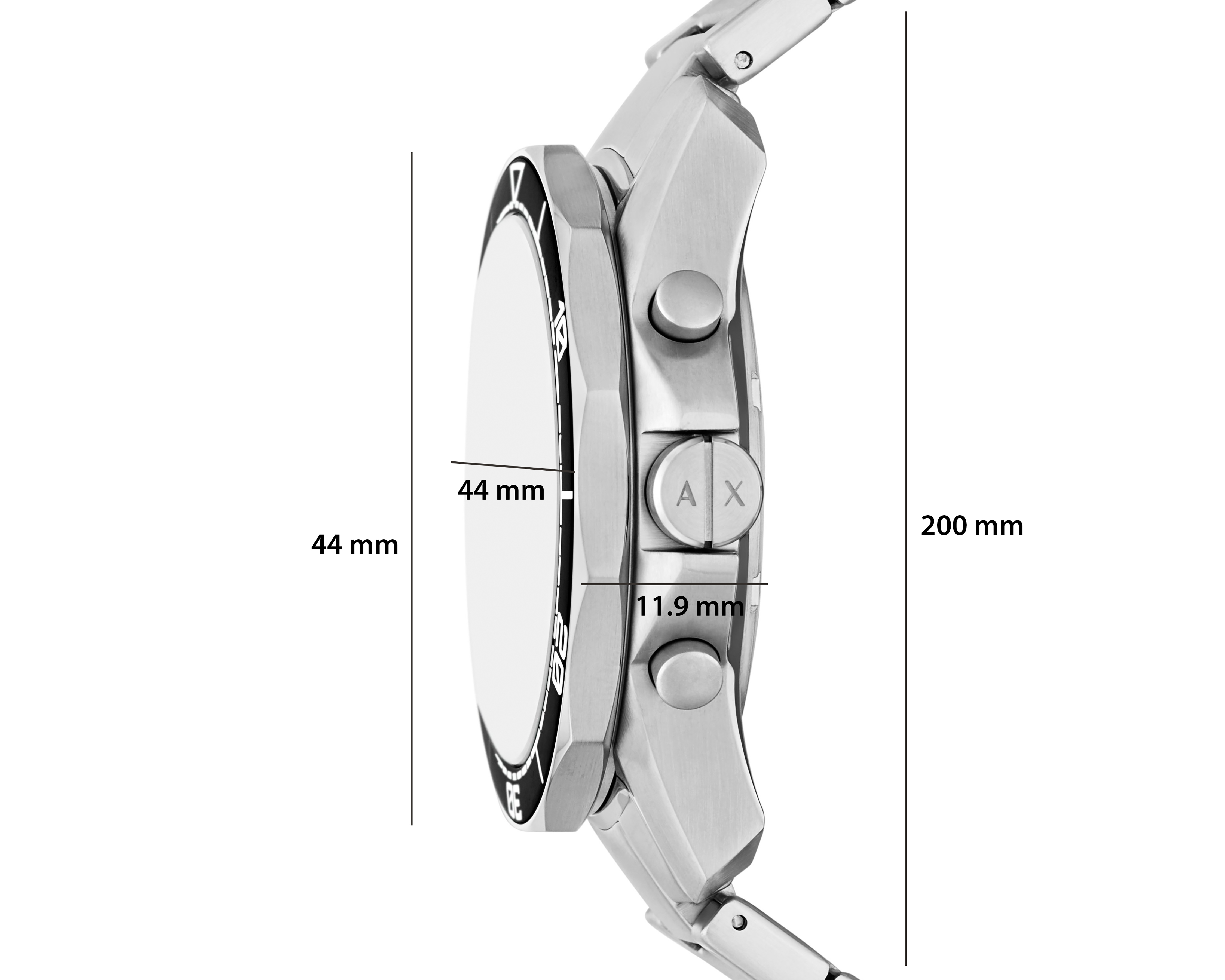 Foto 9 pulgar | Foto 8 | Reloj Armani Exchange para Hombre AX1969 Plateado