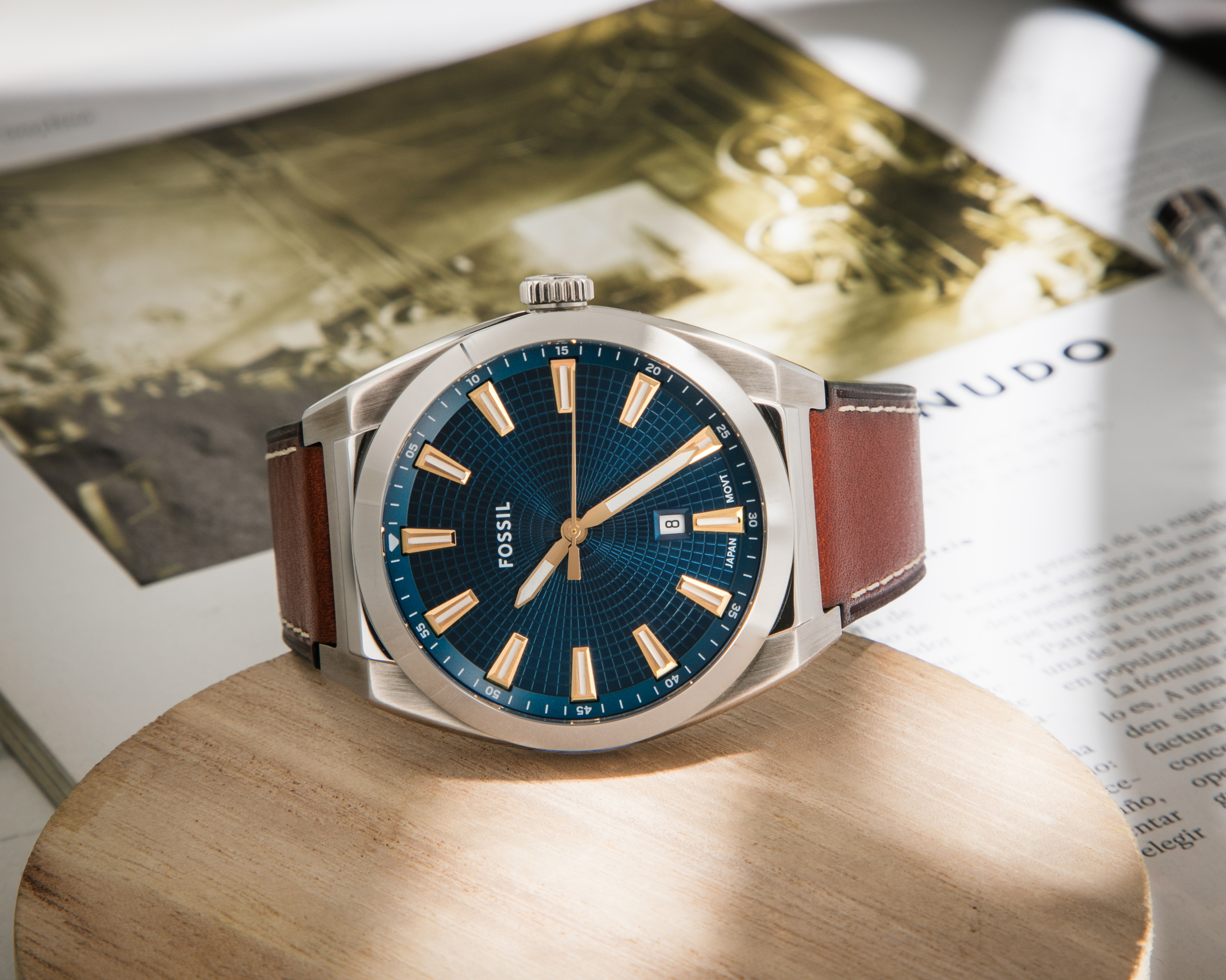 Foto 7 pulgar | Foto 6 | Reloj Fossil para Hombre FS6115 Plateado