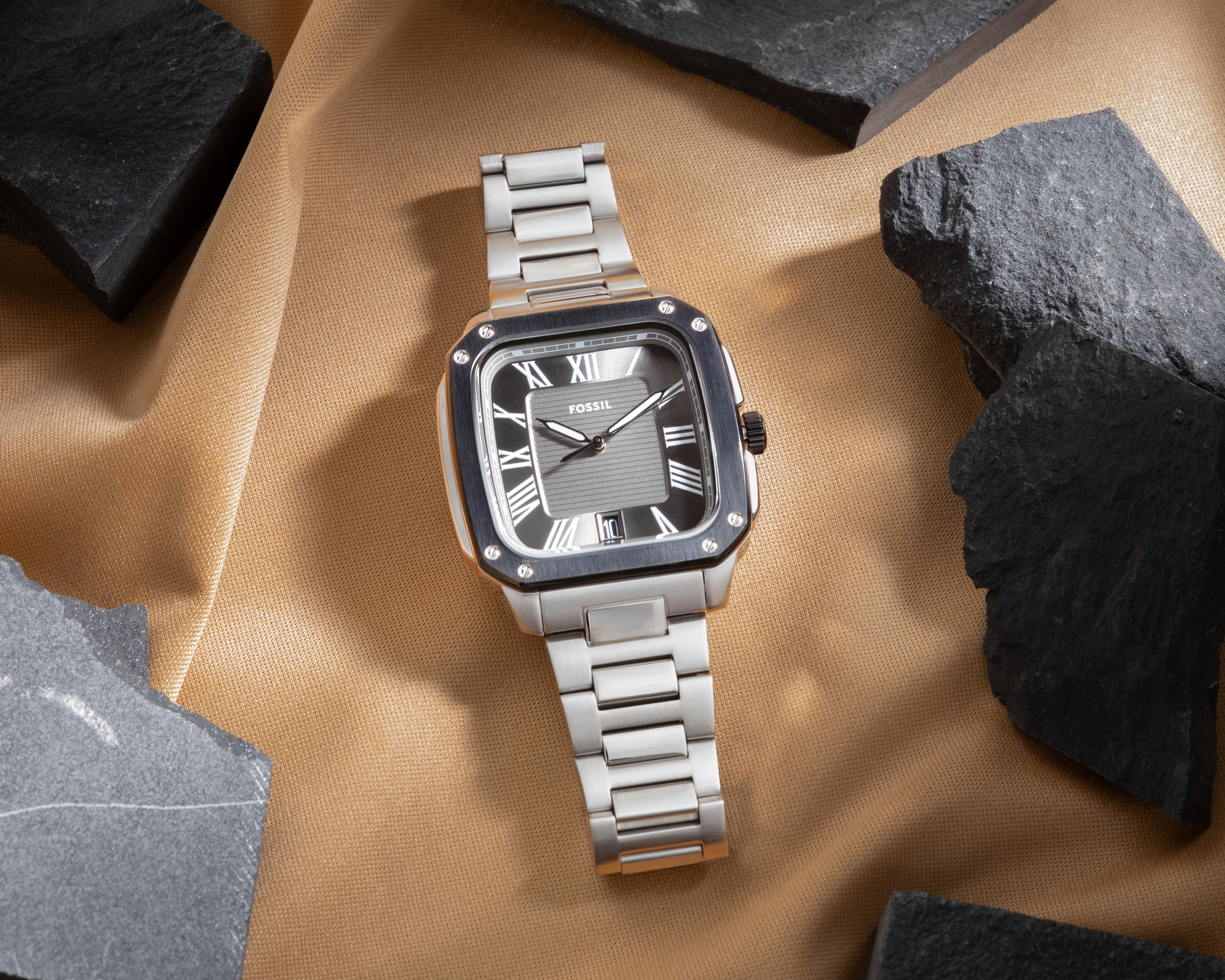 Foto 6 | Foto 6 | Reloj Fossil para Hombre FS6122 Plateado