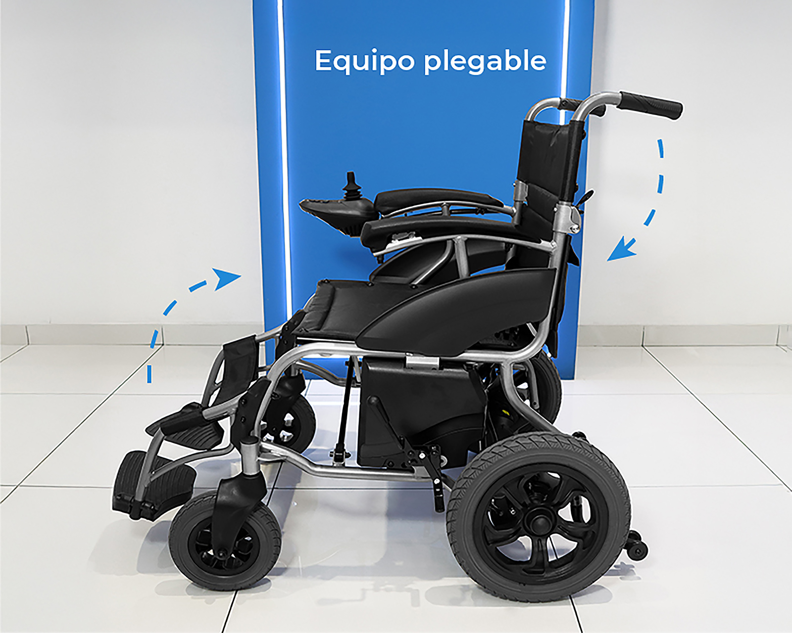 Foto 6 pulgar | Foto 5 | Silla de Ruedas Eléctrica de Metal Handy Plegable