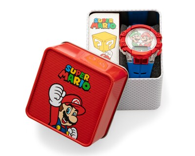 Foto 6 | Foto 6 | Reloj Super Mario para Niño GSM4276RO Multicolor