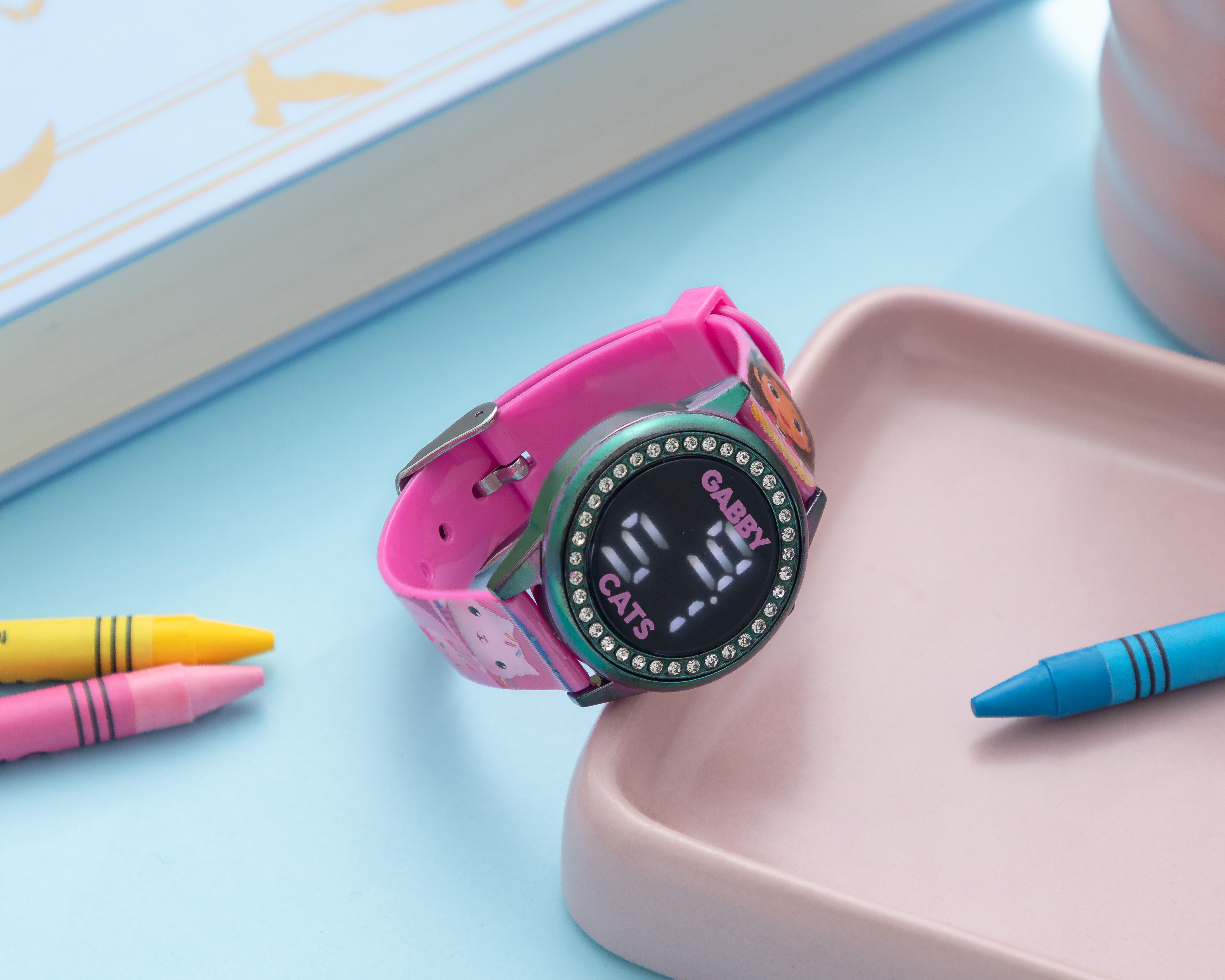 Foto 6 | Foto 6 | Reloj Gabby's Dollhouse para Niña GAB4052RO Multicolor