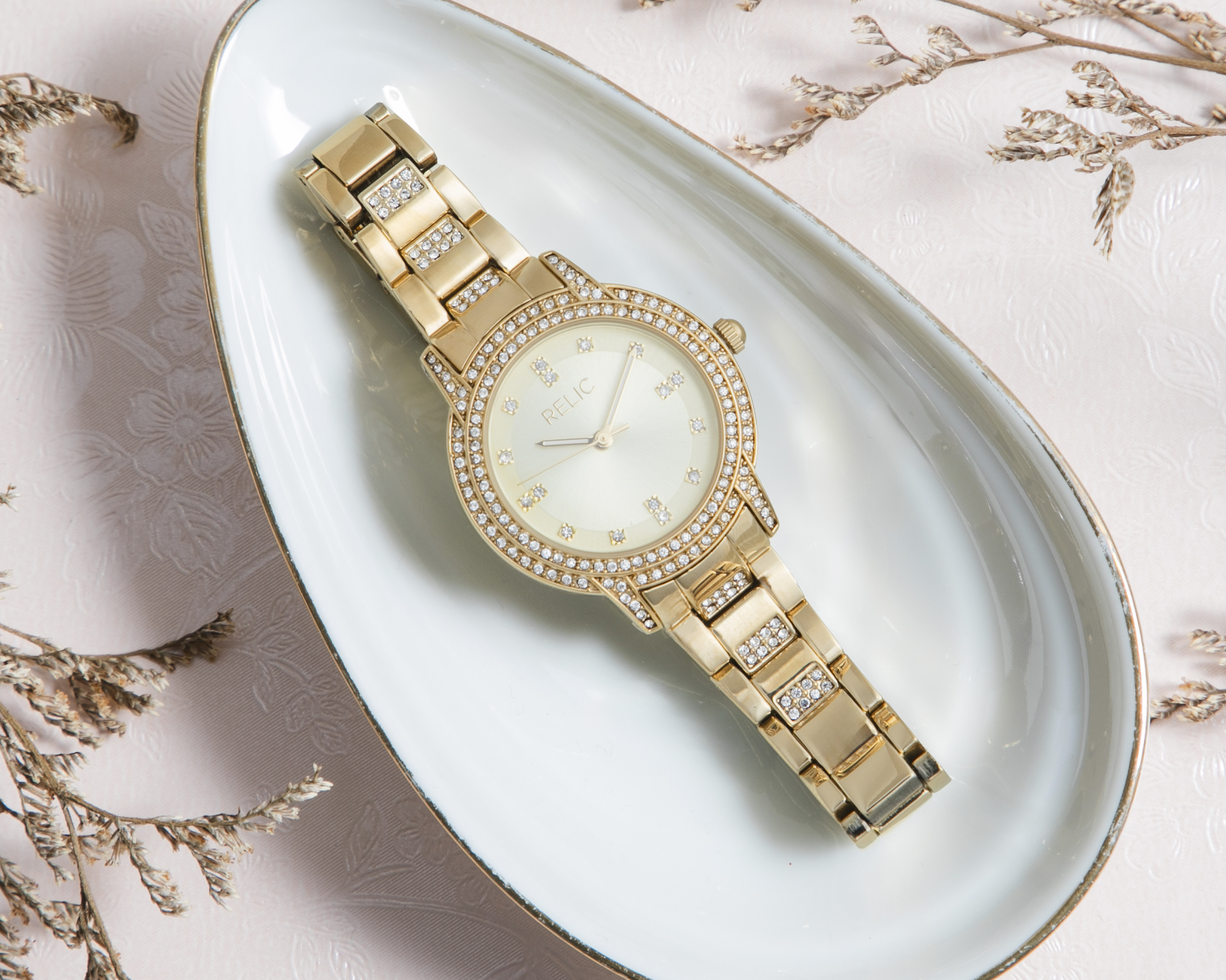 Foto 5 | Foto 5 | Reloj Relic para Mujer ZR34657 Dorado