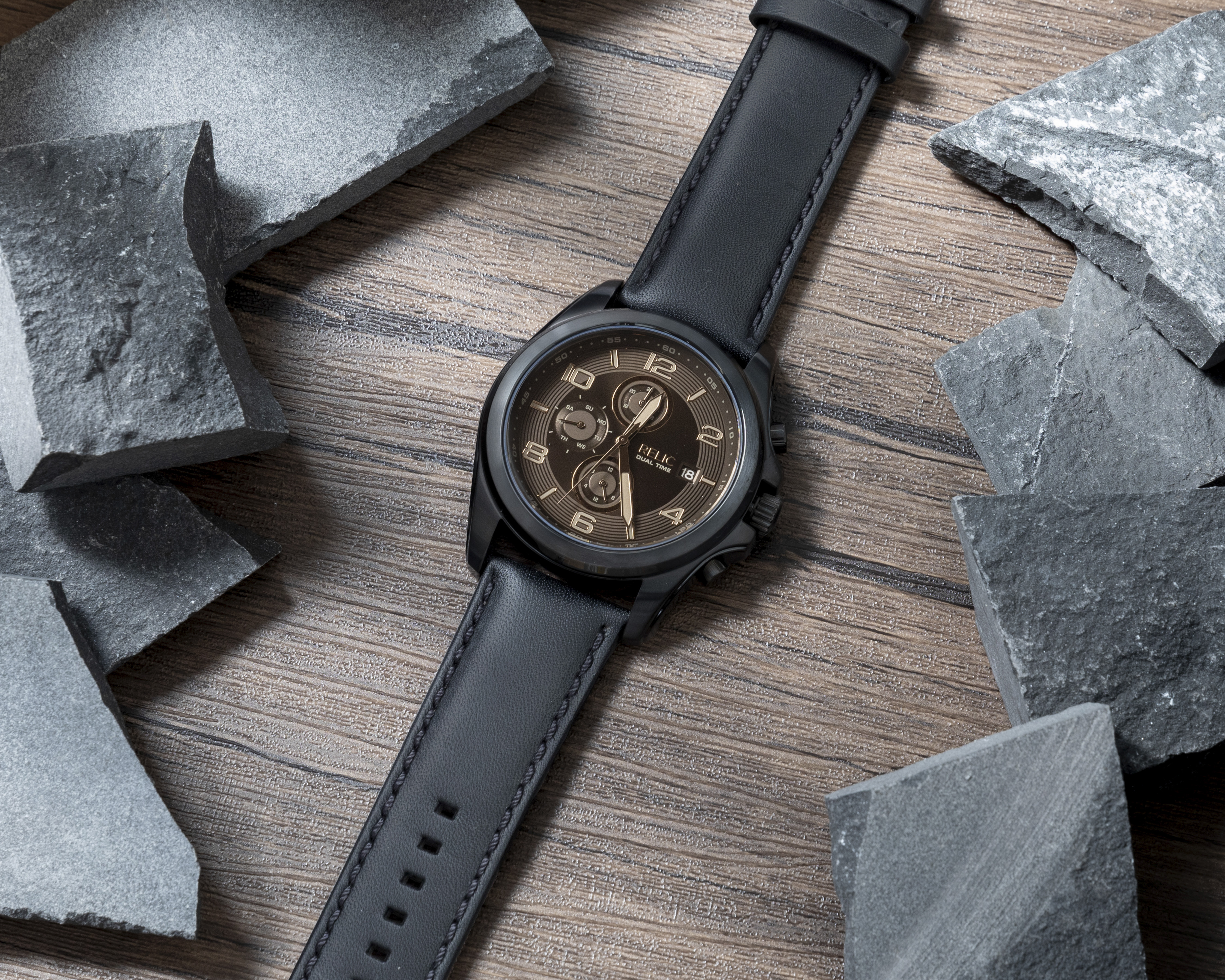 Foto 6 pulgar | Foto 5 | Reloj Relic para Hombre ZR16031 Negro
