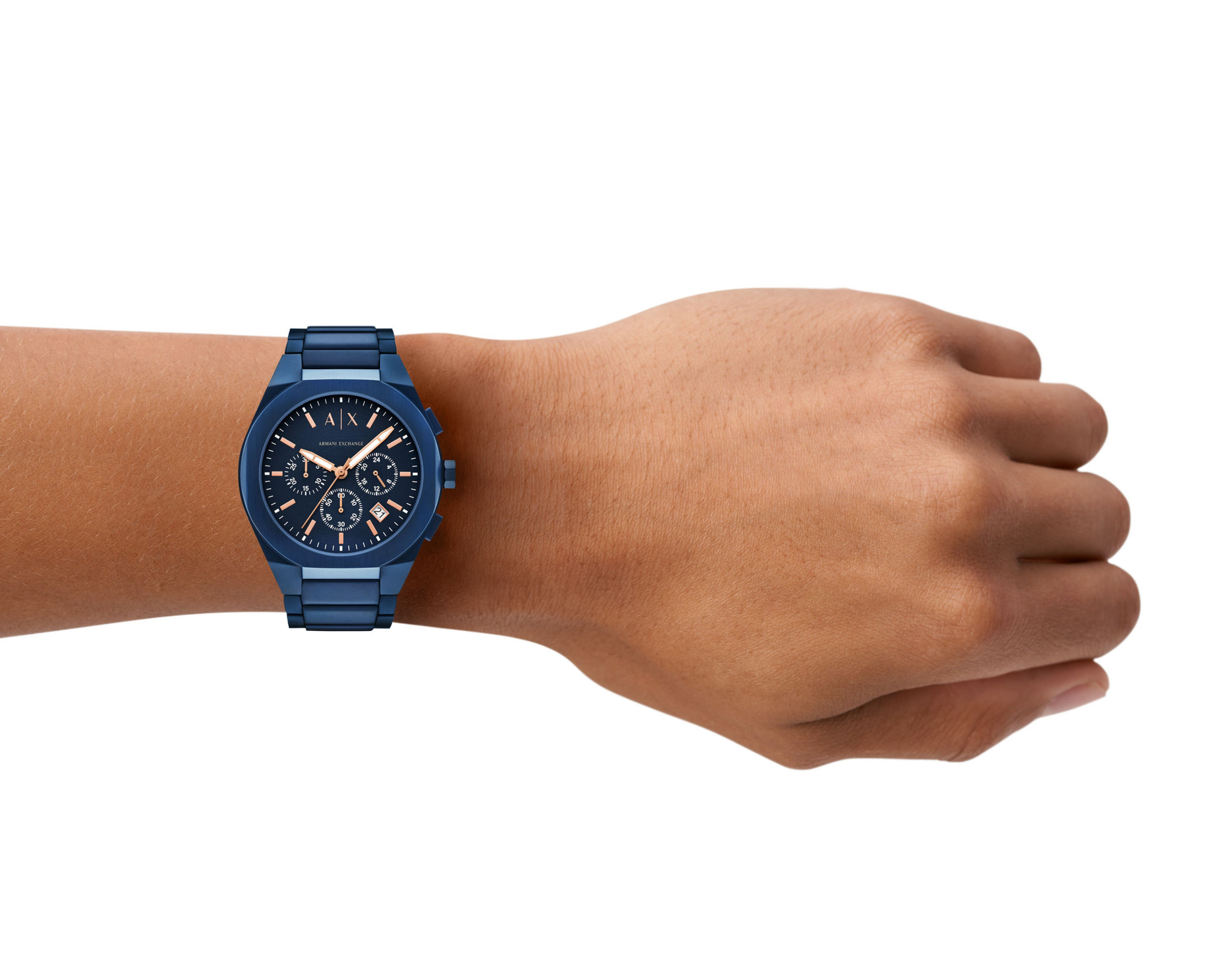 Foto 6 pulgar | Foto 5 | Reloj Armani Exchange para Hombre AX4189 Azul