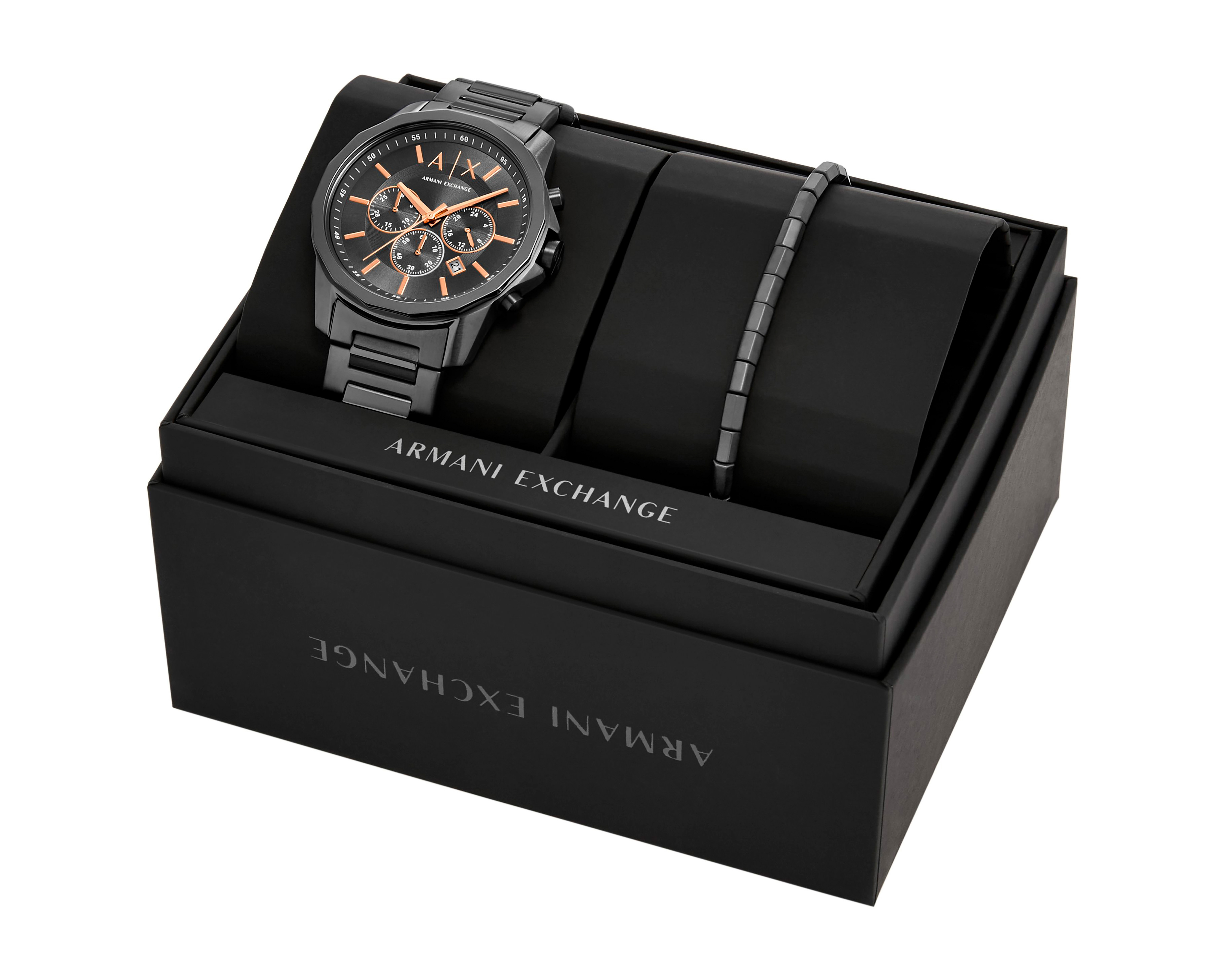 Foto 9 pulgar | Foto 8 | Reloj Armani Exchange para Hombre Banks AX7170SET con 1 Accesorio