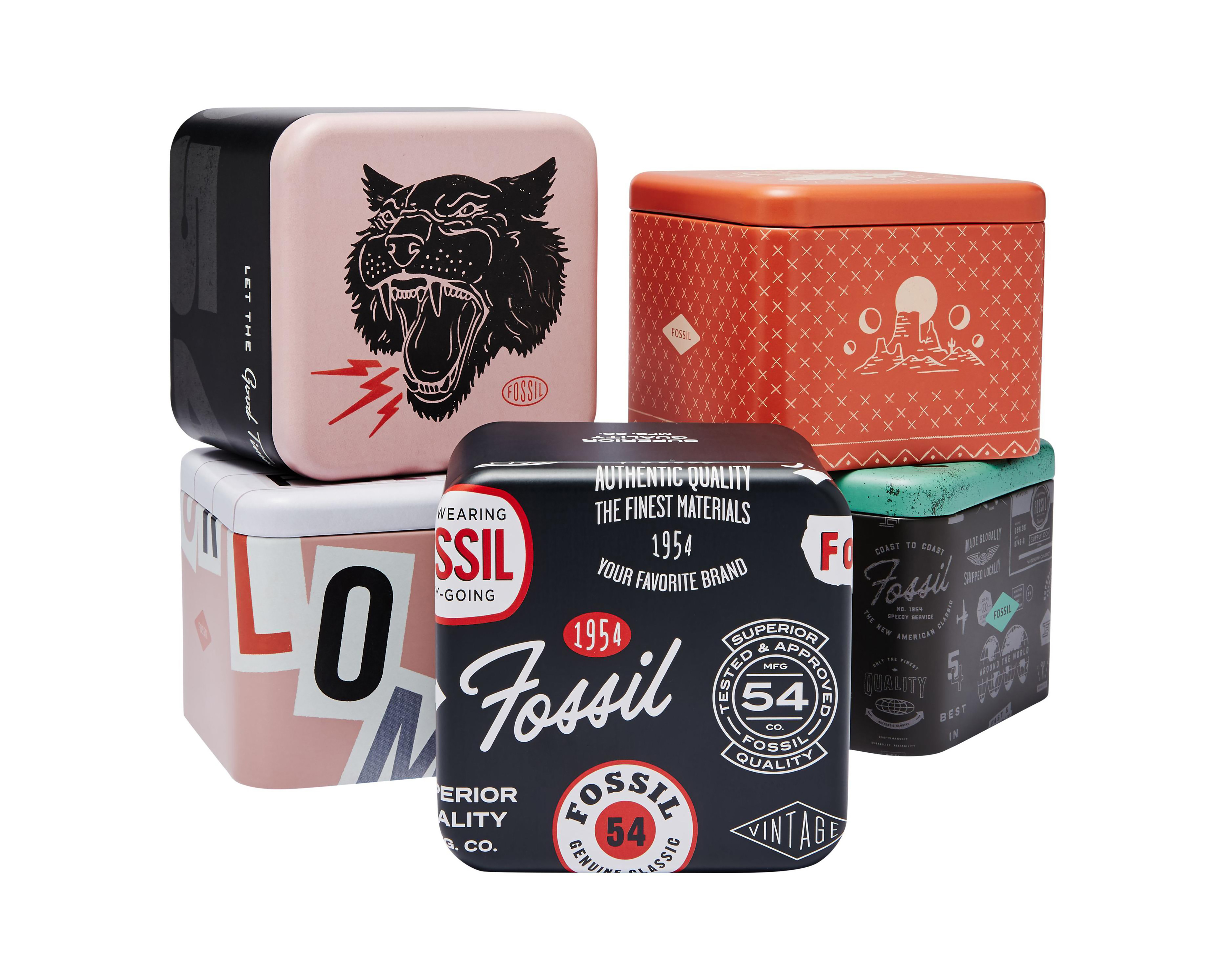 Foto 6 pulgar | Foto 5 | Reloj Fossil para Mujer CE1131 Dorado/Blanco