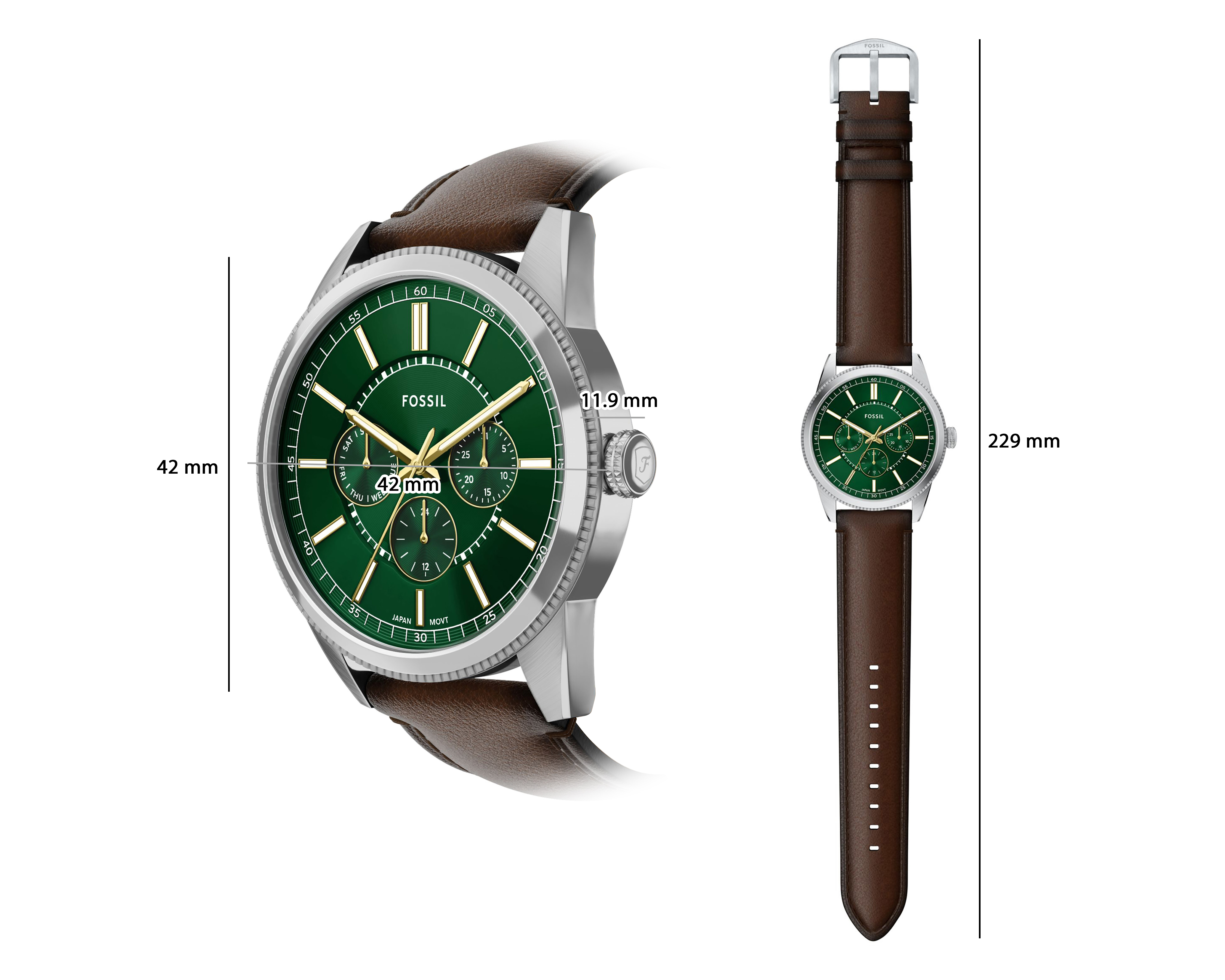 Foto 10 | Foto 10 | Reloj Fossil para Hombre FS6137 Plateado