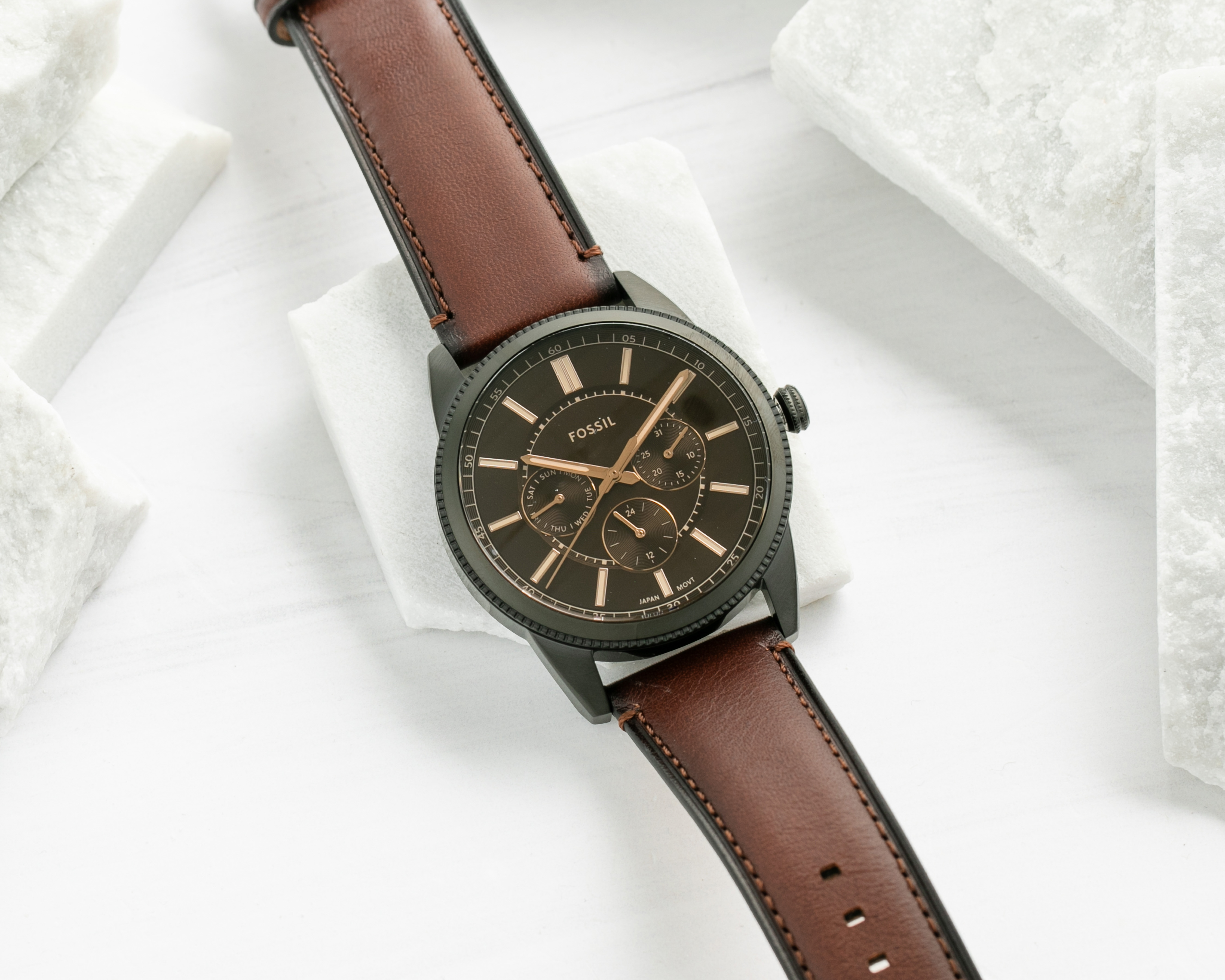 Foto 9 | Foto 9 | Reloj Fossil para Hombre FS6137 Negro