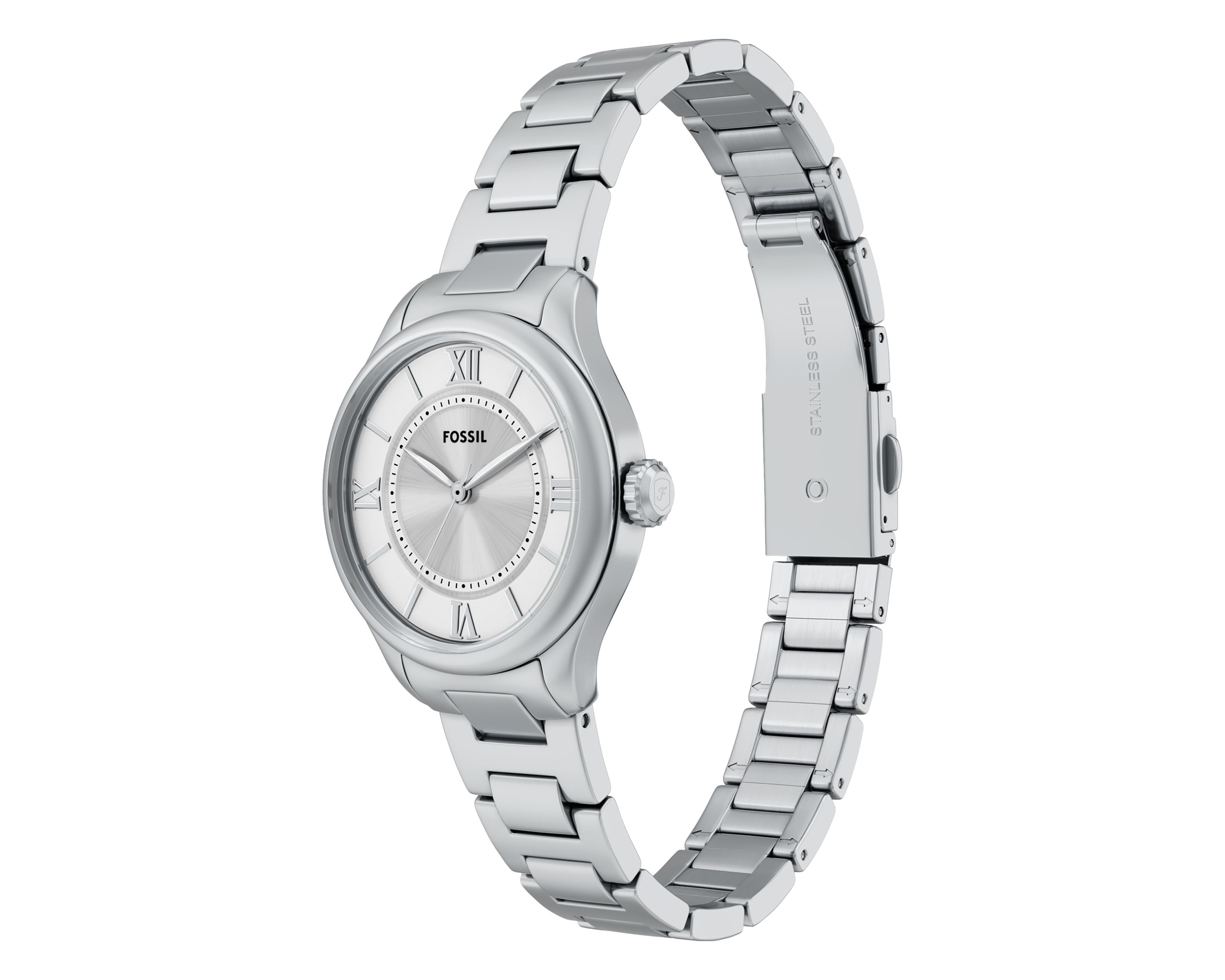 Foto 5 pulgar | Foto 4 | Reloj Fossil para Mujer ES5419 Plateado