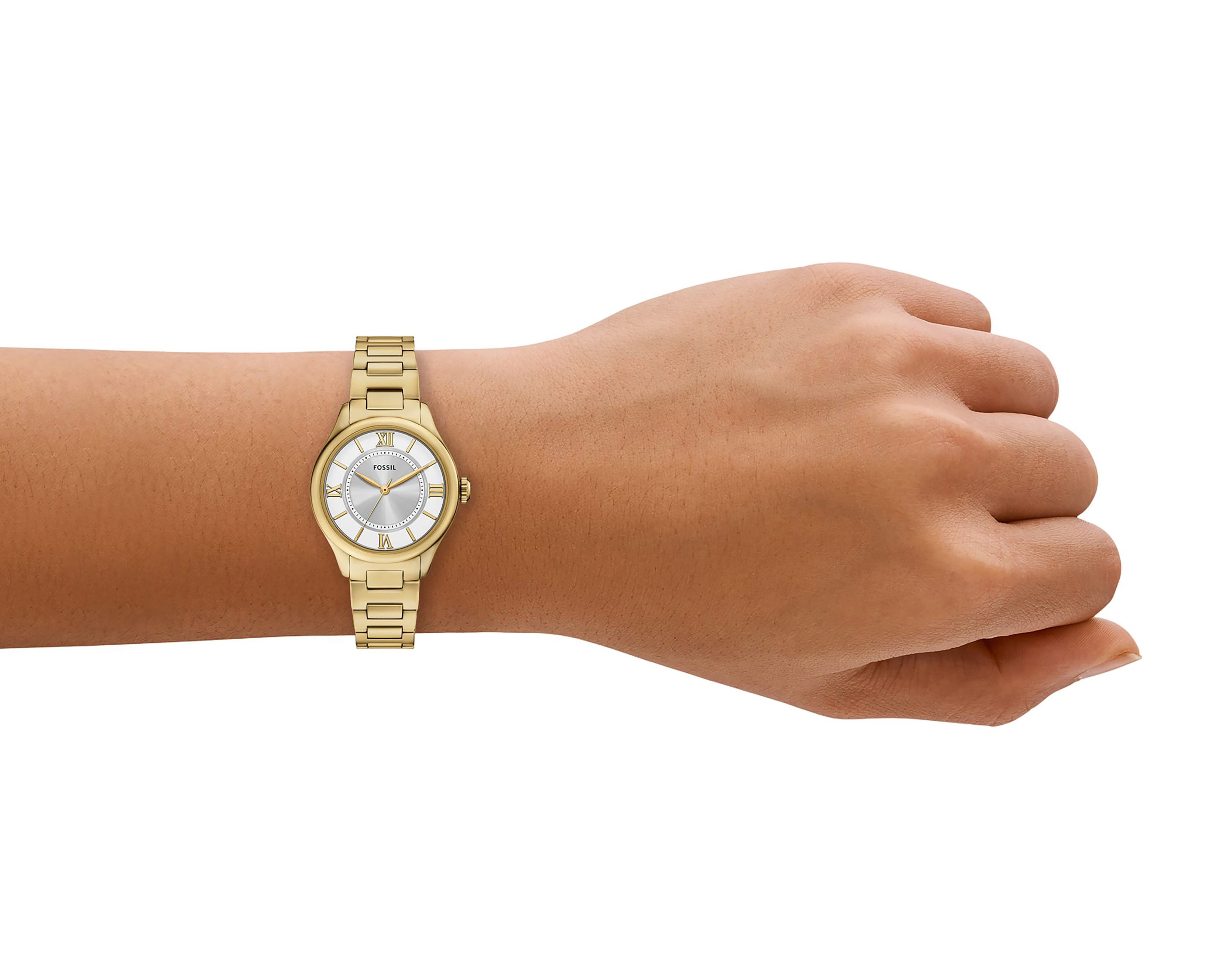 Foto 6 pulgar | Foto 5 | Reloj Fossil para Mujer ES5421 Dorado