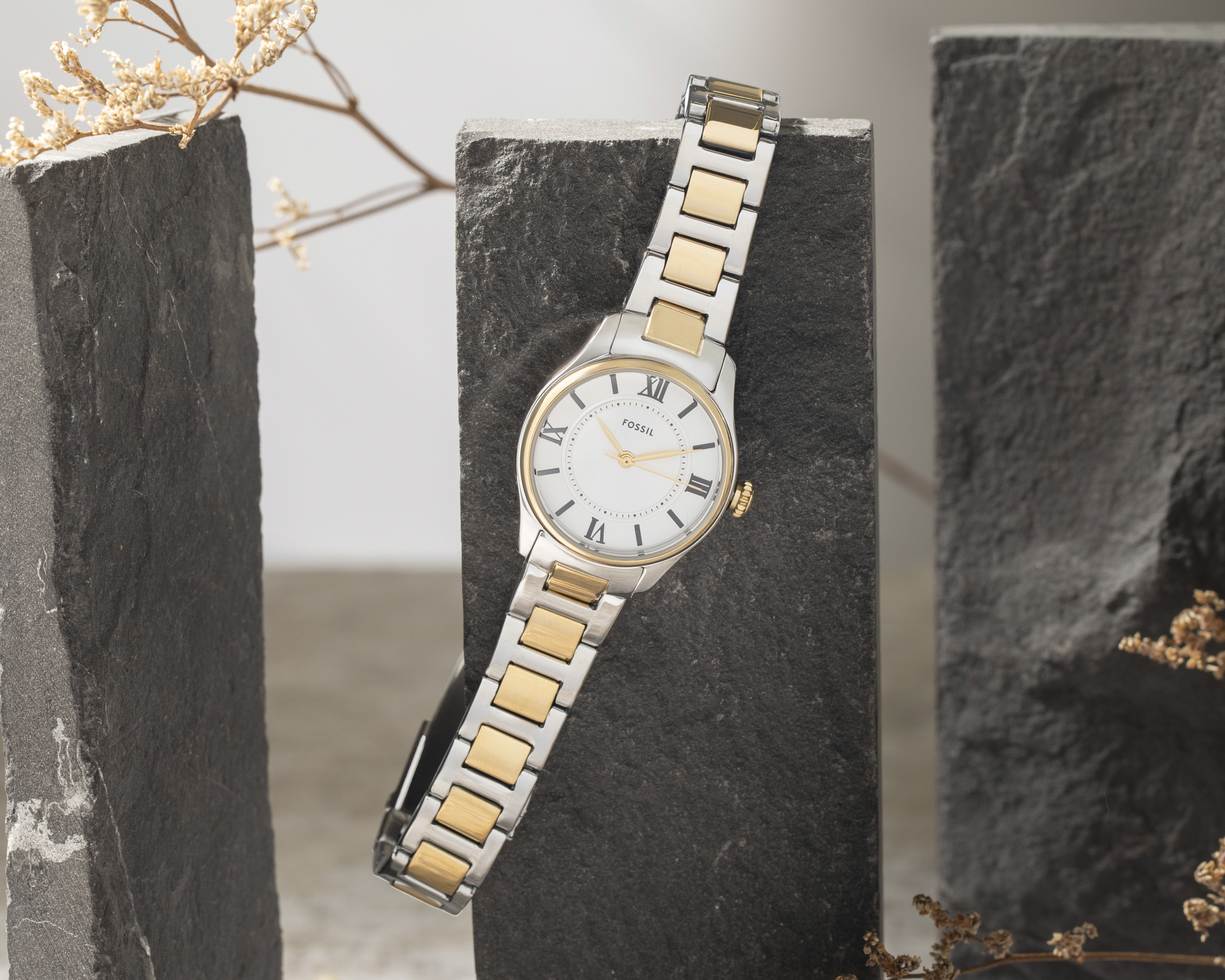 Foto 10 pulgar | Foto 9 | Reloj Fossil para Mujer ES5422 Plateado
