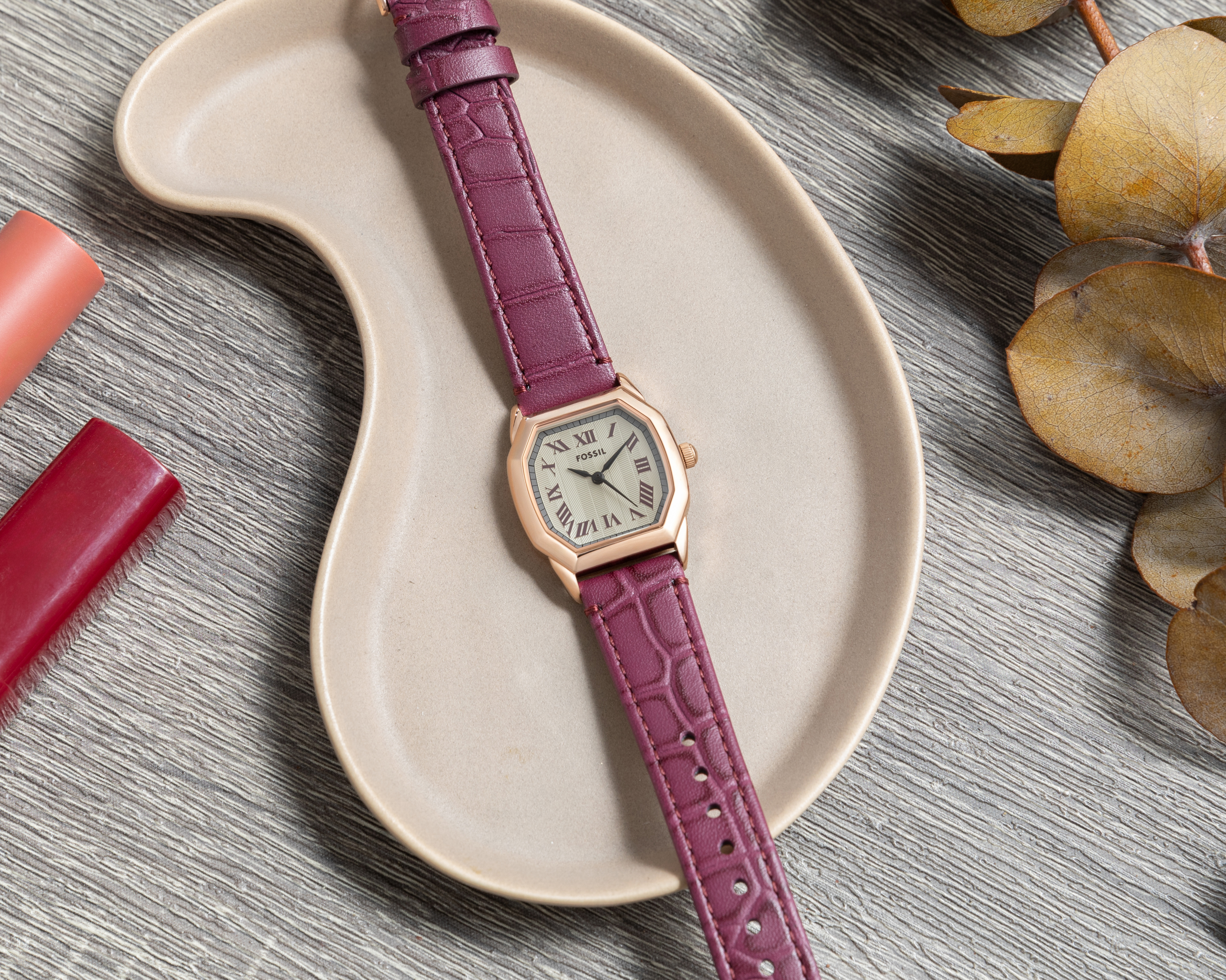 Foto 8 | Foto 8 | Reloj Fossil para Mujer ES5428 Morado