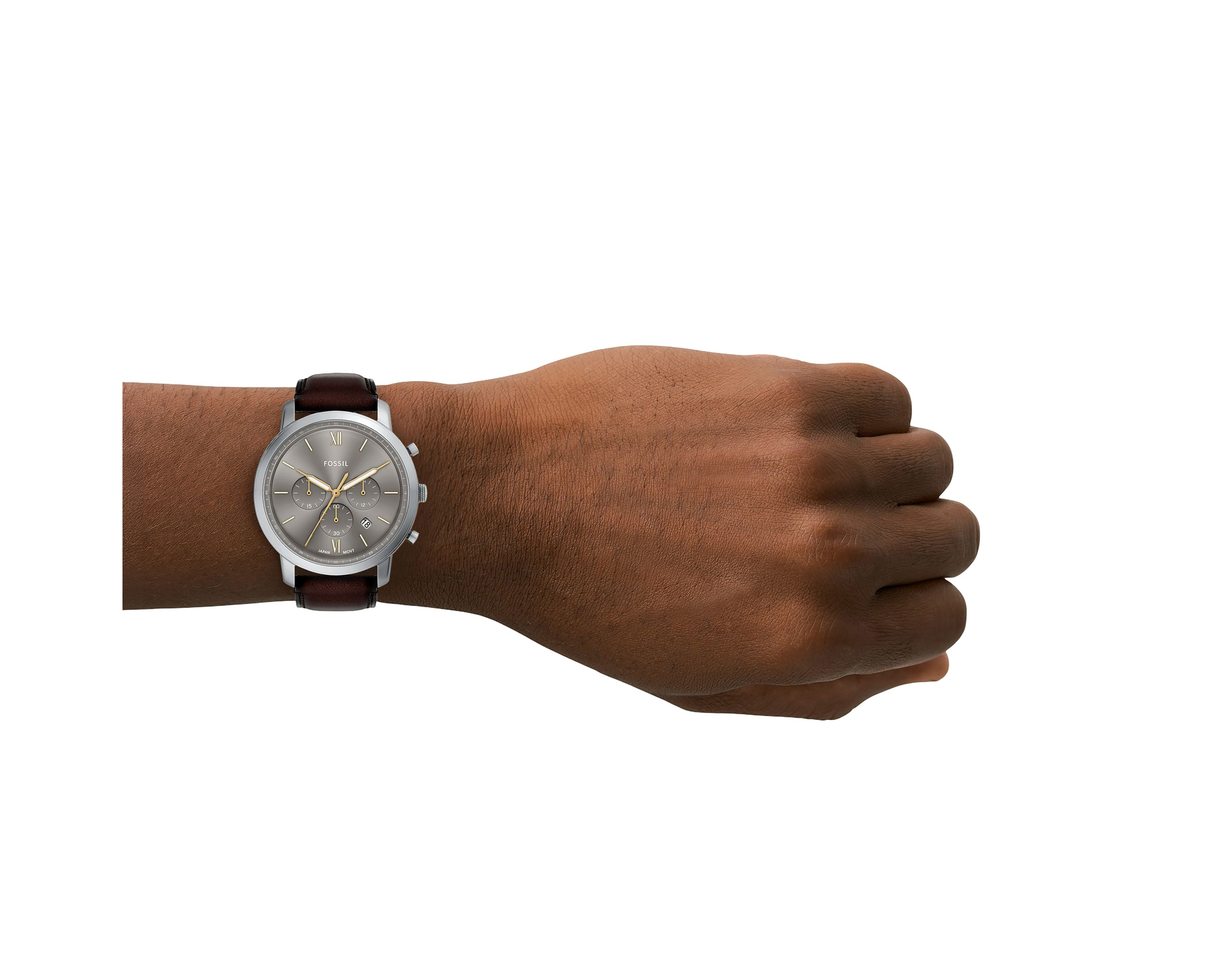 Foto 4 | Foto 4 | Reloj Fossil para Hombre FS6129 Plateado