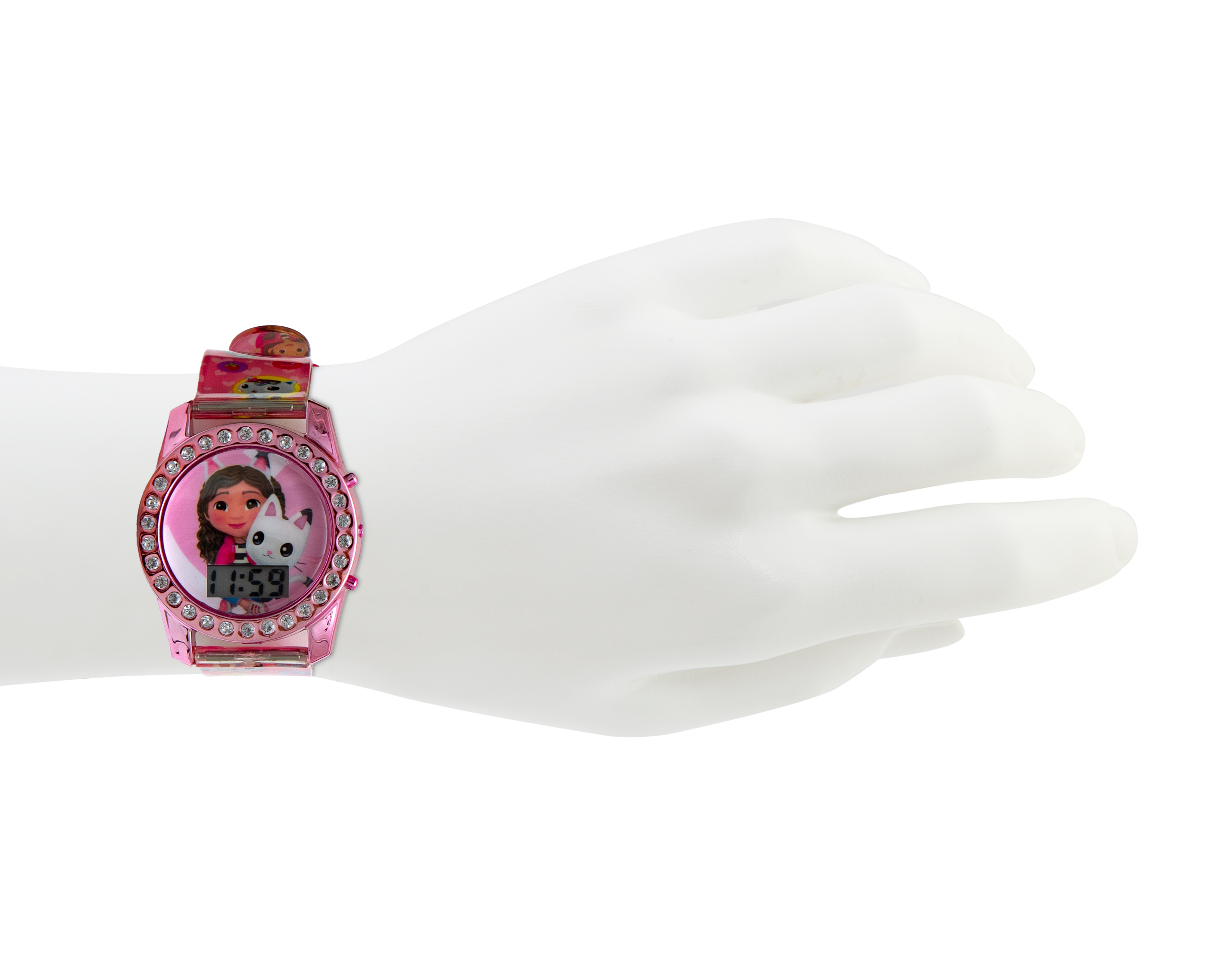 Foto 5 pulgar | Foto 4 | Reloj Gabby's Doll House para Niña GSM4066AZ Rosa