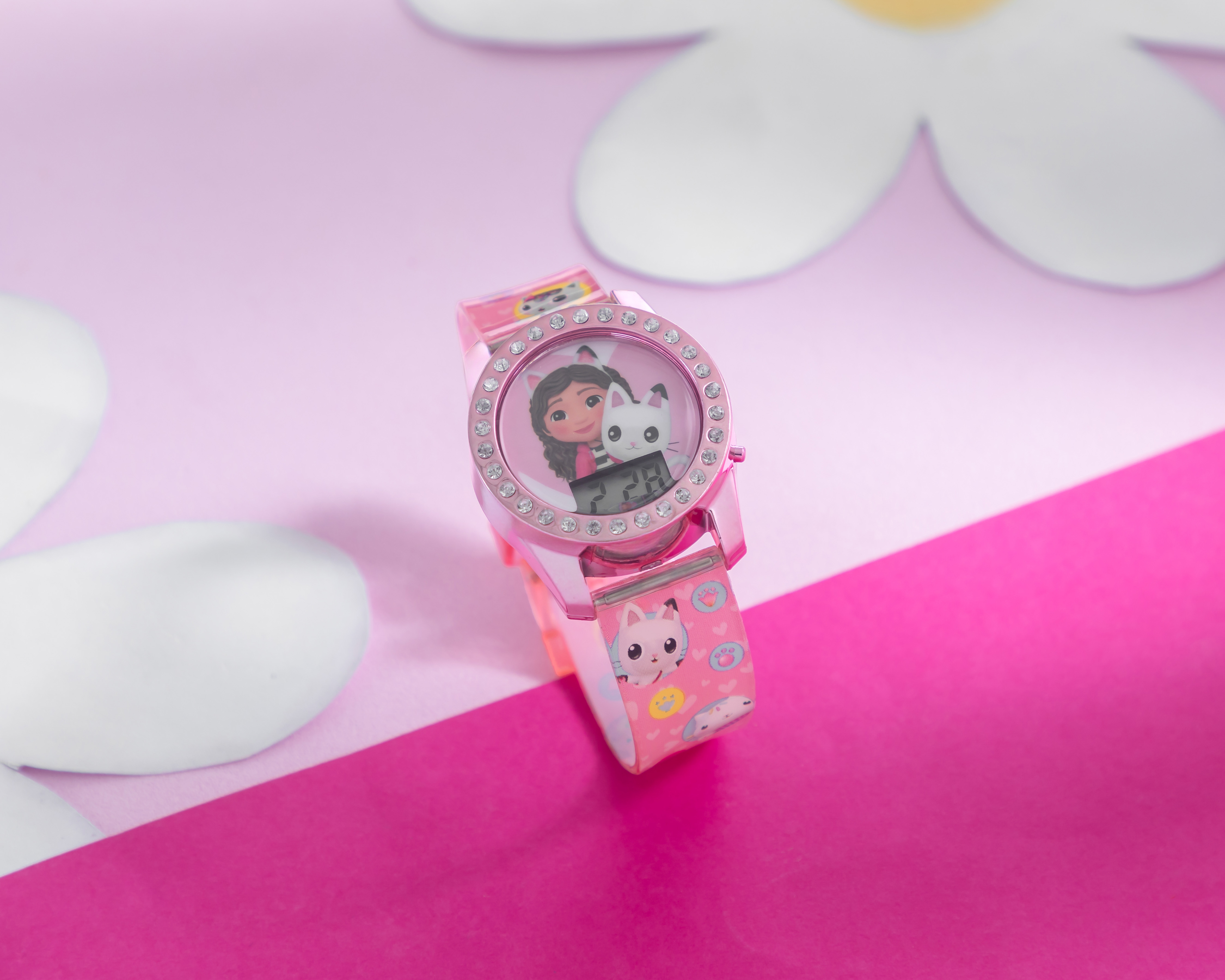 Foto 6 | Foto 6 | Reloj Gabby's Doll House para Niña GSM4066AZ Rosa