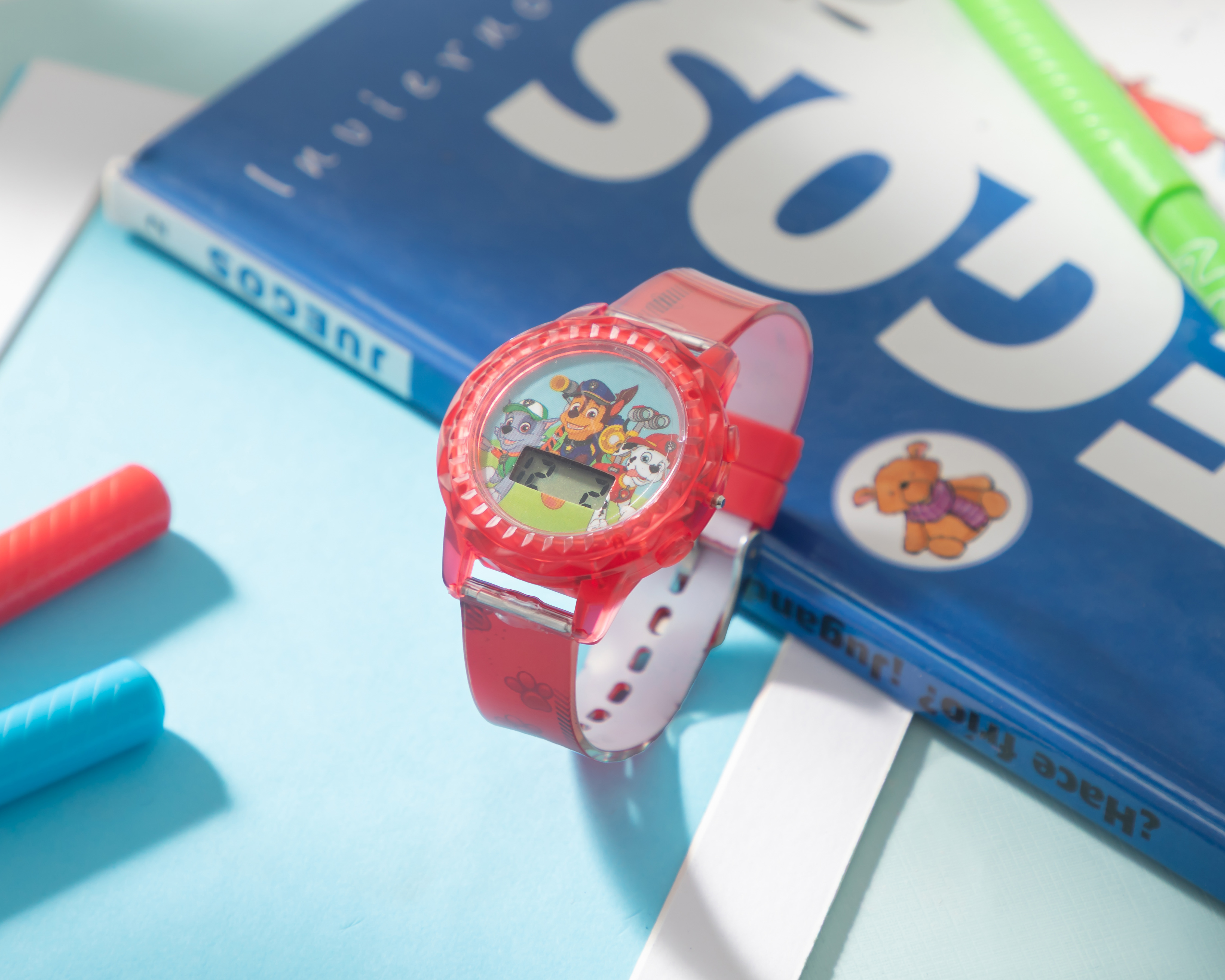 Foto 7 pulgar | Foto 6 | Reloj Paw Patrol para Niño GSM4066AZ Rojo