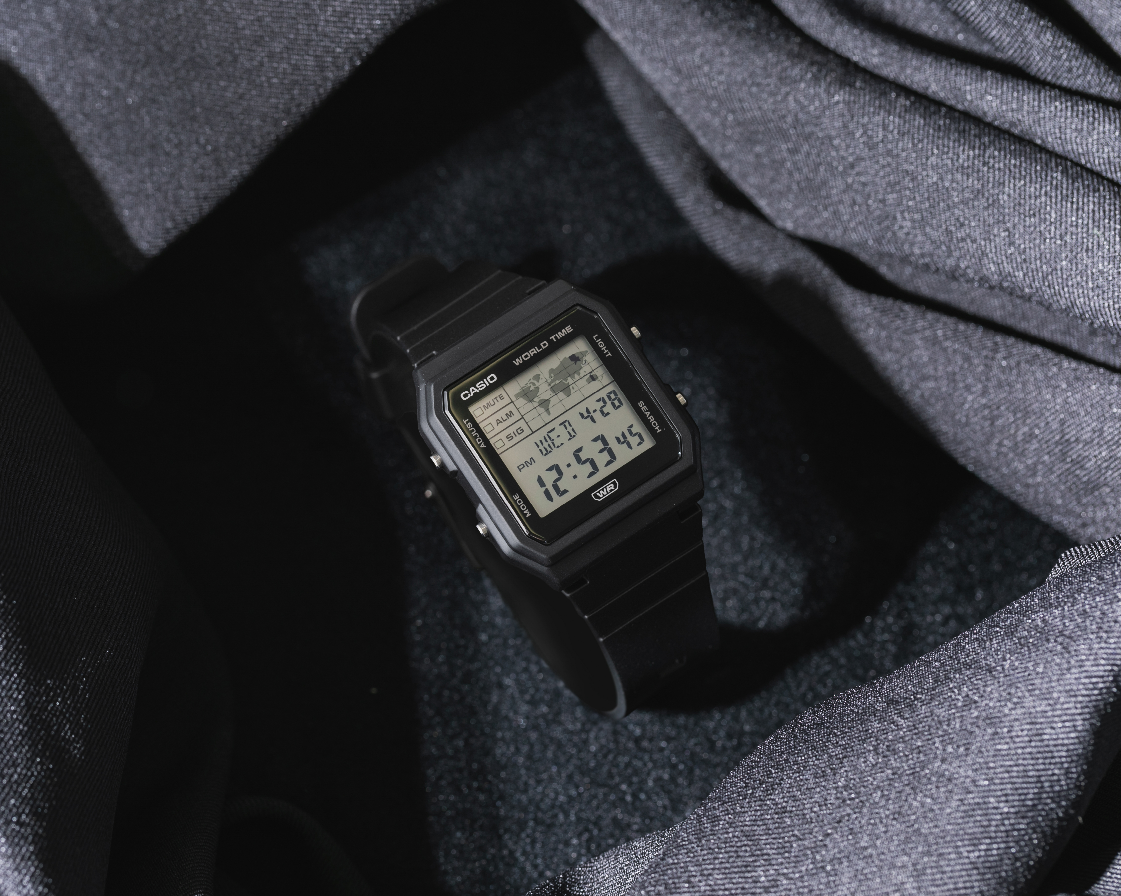 Foto 7 pulgar | Foto 6 | Reloj Casio Unisex LF-30W-1ACF Negro