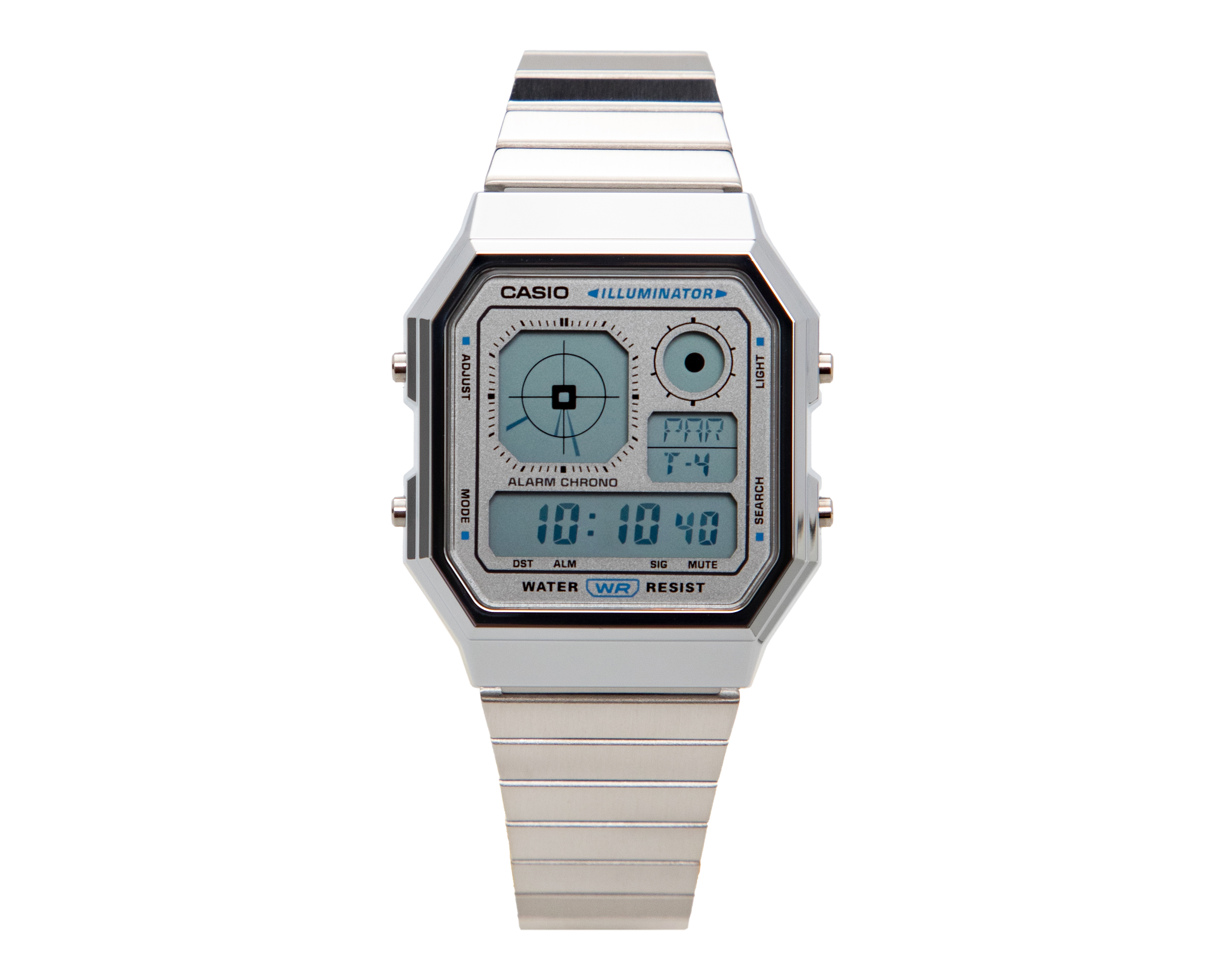 Foto 2 pulgar | Foto 1 | Reloj Casio Unisex A130WE-7ACF Plateado