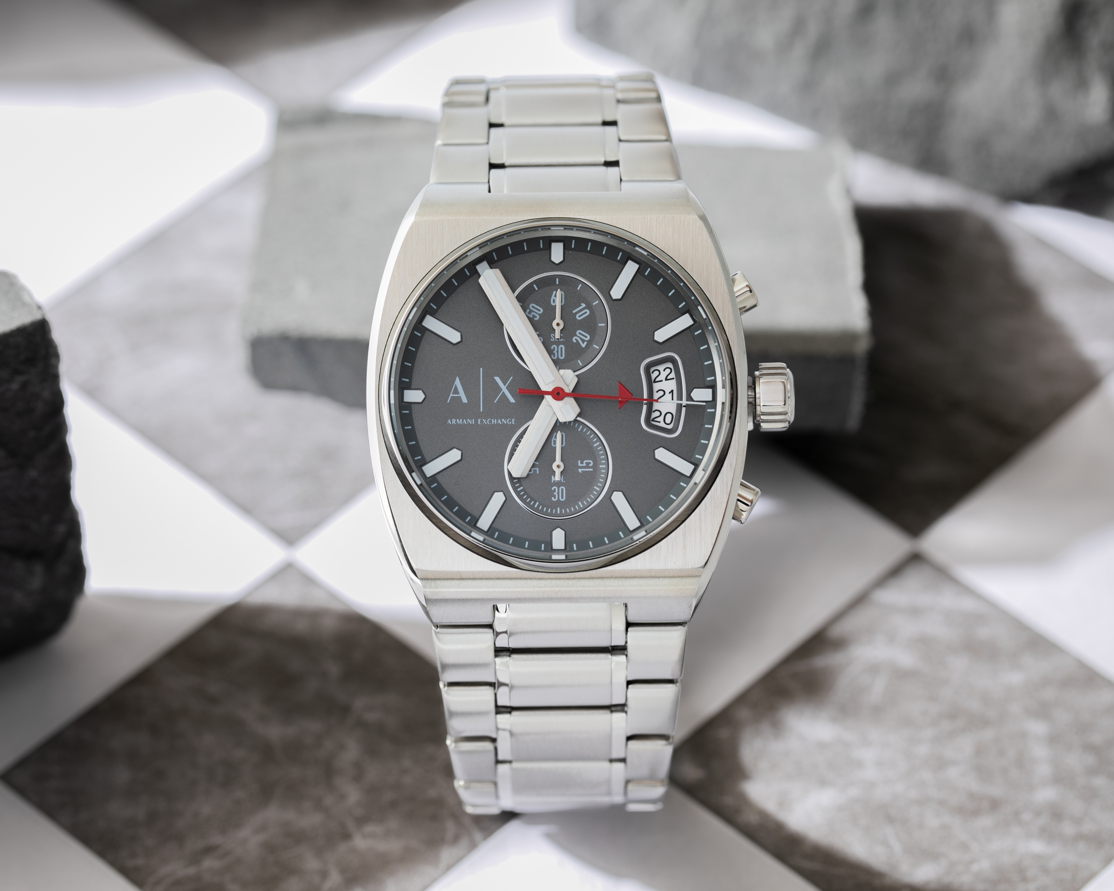 Foto 8 pulgar | Foto 7 | Reloj Armani Exchange para Hombre AX2820 Plateado