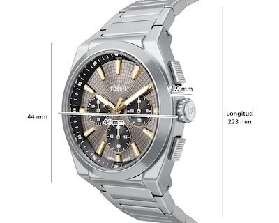Foto 10 | Foto 10 | Reloj Fossil para Hombre FS6128 Plateado