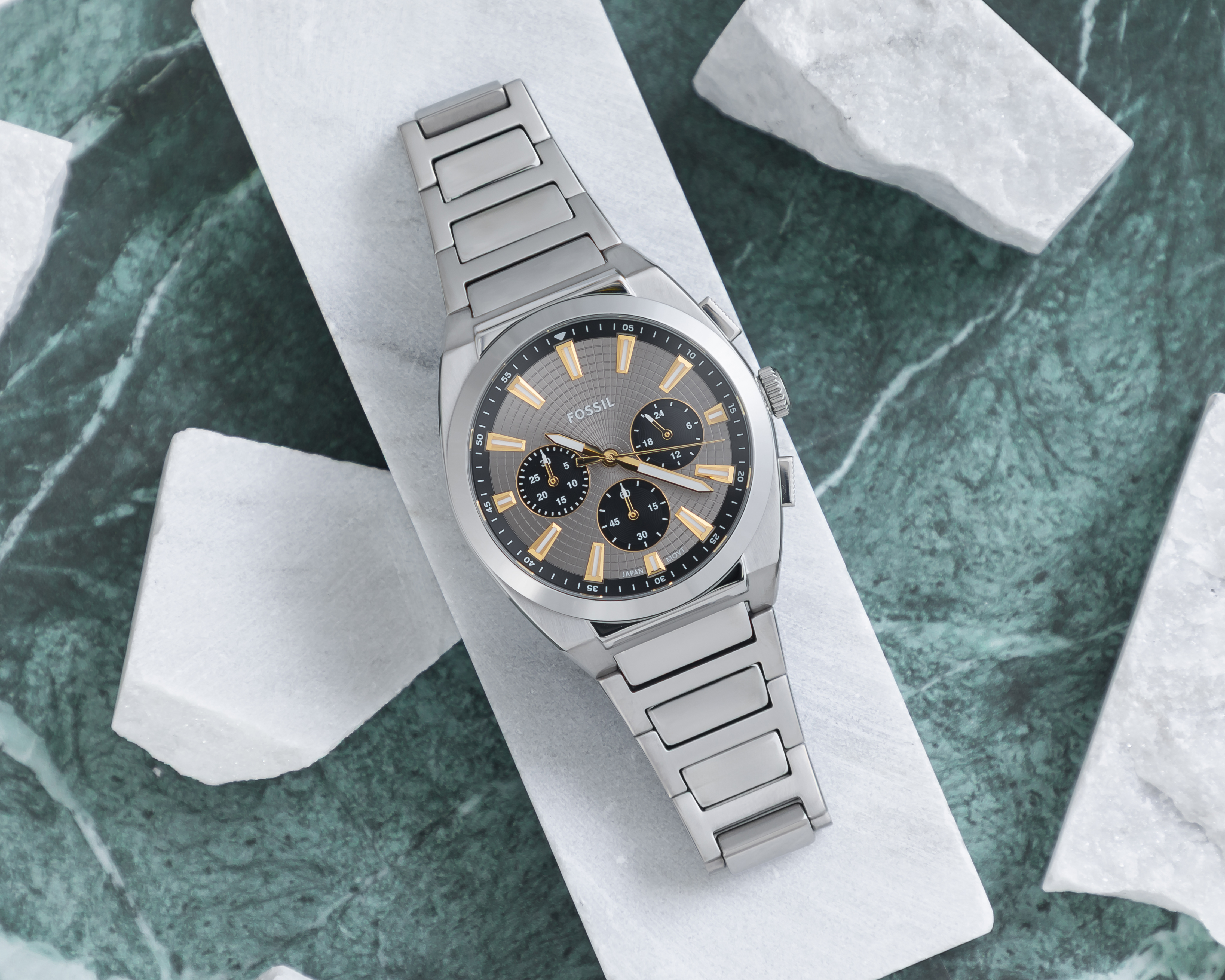 Foto 9 | Foto 9 | Reloj Fossil para Hombre FS6128 Plateado
